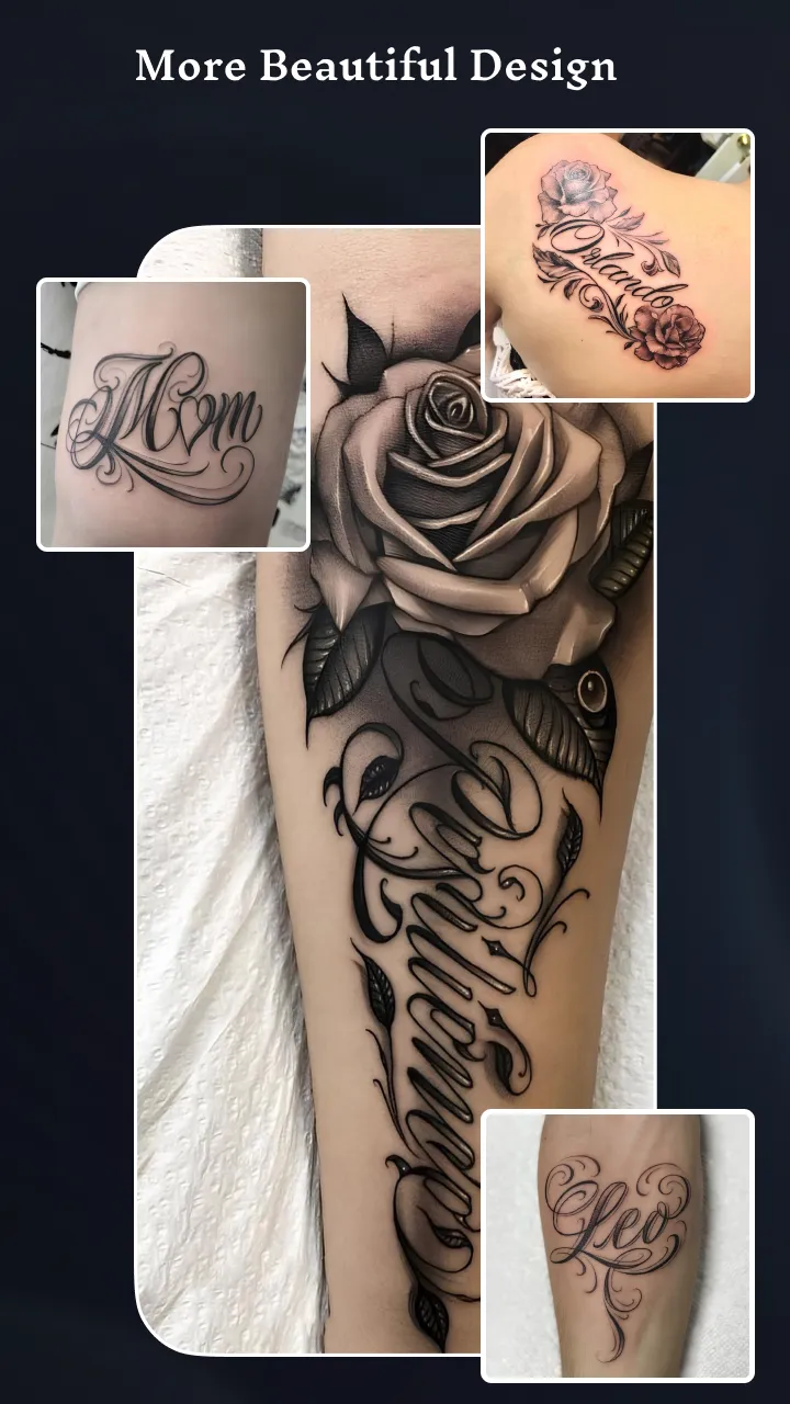 3D Name Tattoo On Hand Designs | Indus Appstore | Screenshot