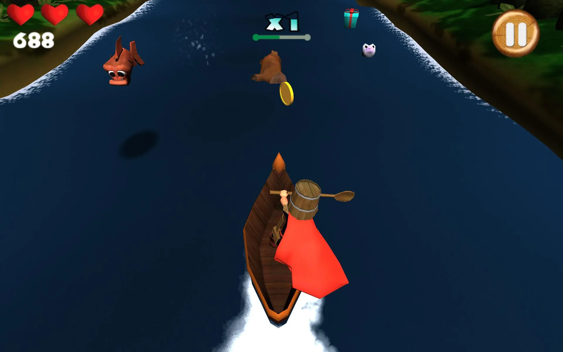 Bucket Knight River Adventures | Indus Appstore | Screenshot