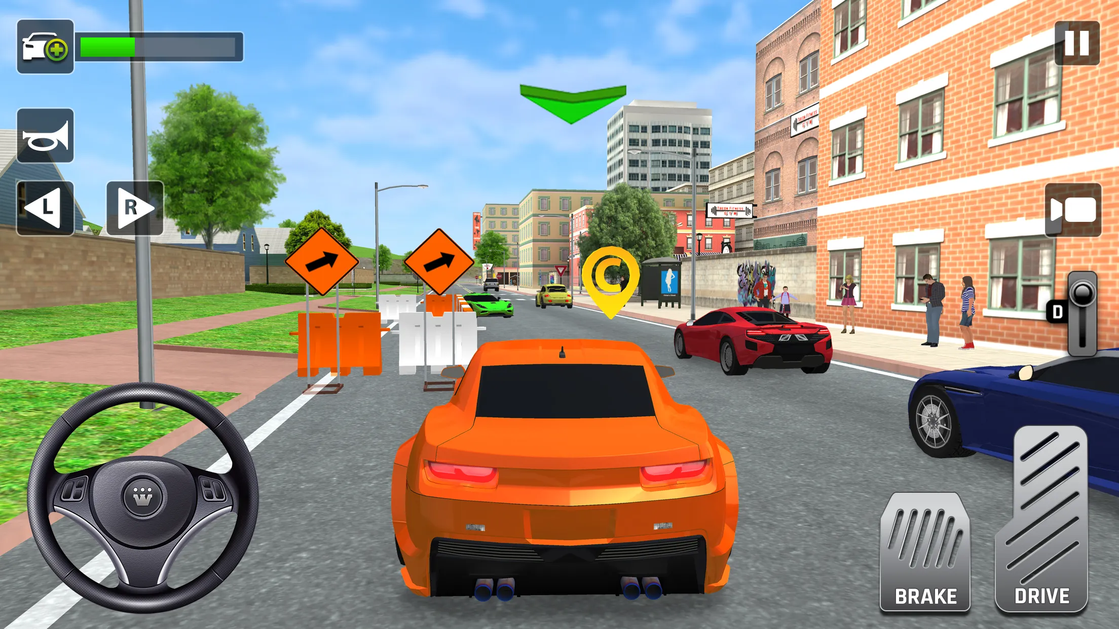 City Taxi Driving 3D Simulator | Indus Appstore | Screenshot