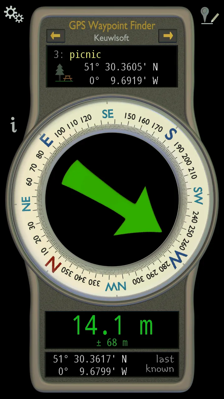 GPS Waypoint Finder | Indus Appstore | Screenshot