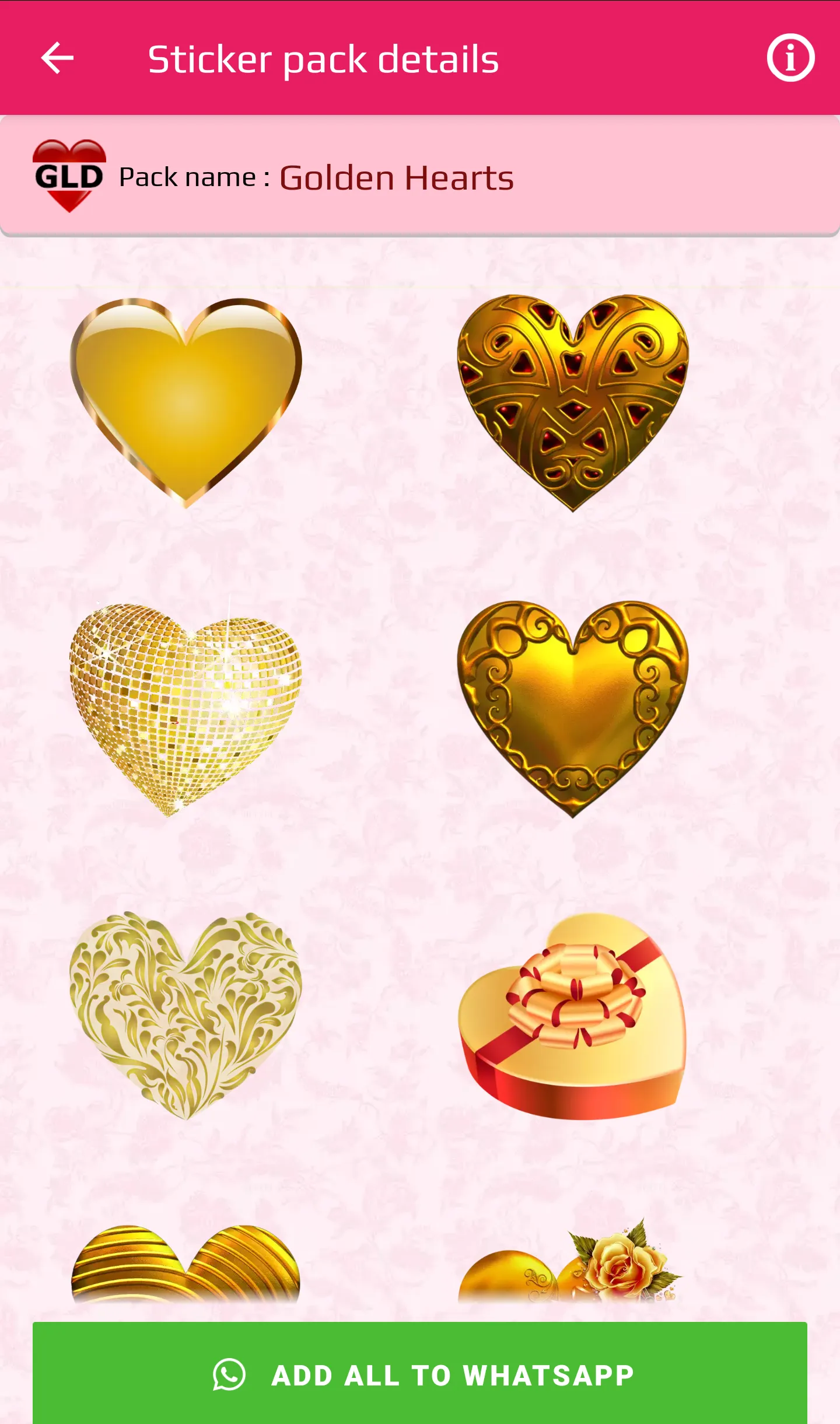 Love Stickers | Indus Appstore | Screenshot