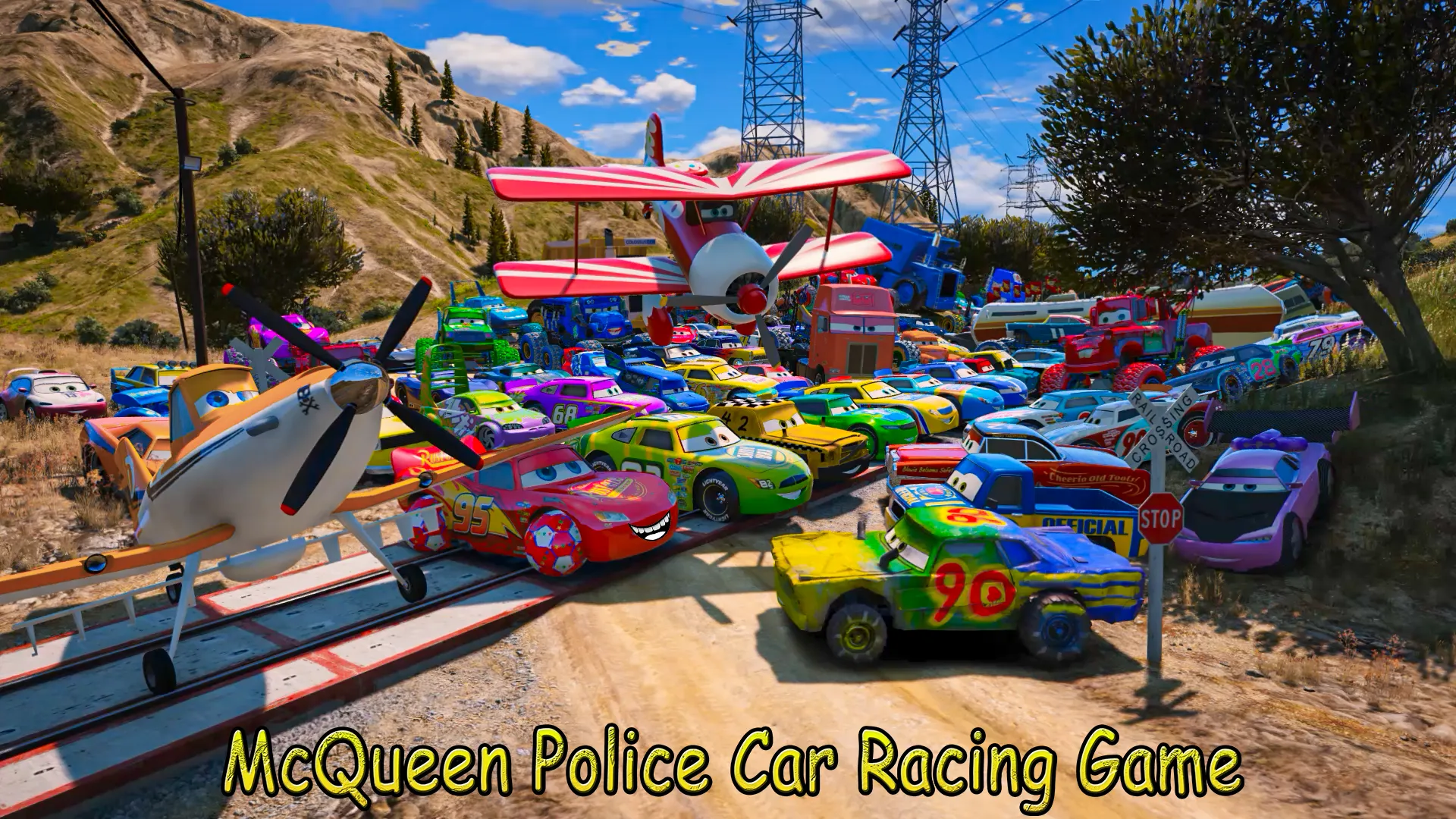 McQueen Police Car Racing Game | Indus Appstore | Screenshot