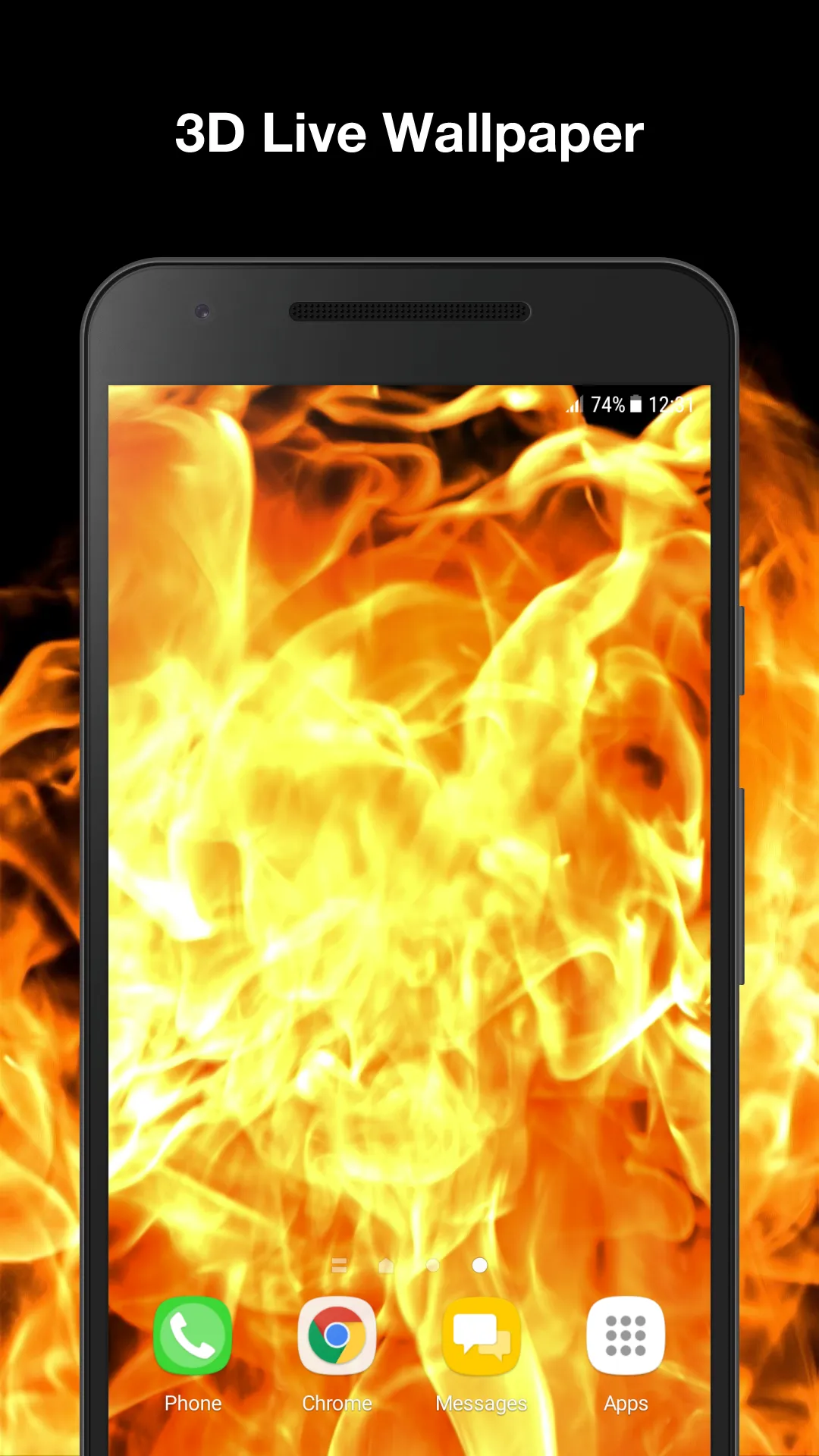 Fire Explosion Live Wallpaper | Indus Appstore | Screenshot