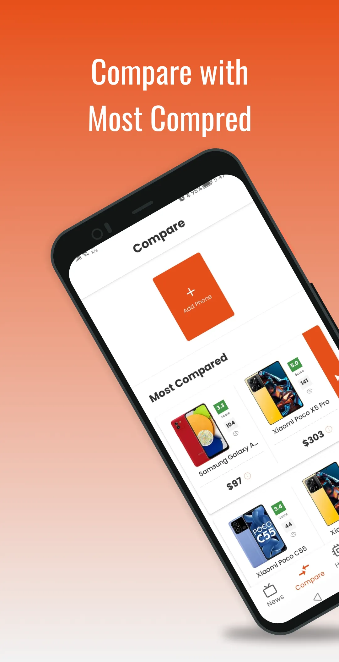 Mobile Phone Details & Compare | Indus Appstore | Screenshot