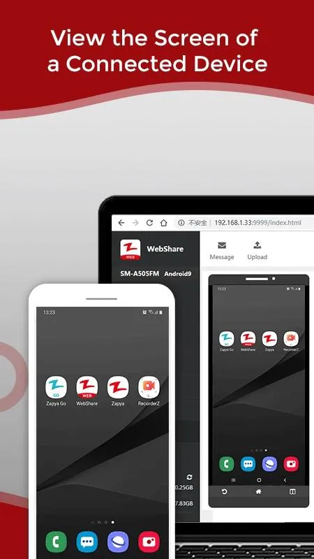 Zapya WebShare - File Sharing | Indus Appstore | Screenshot