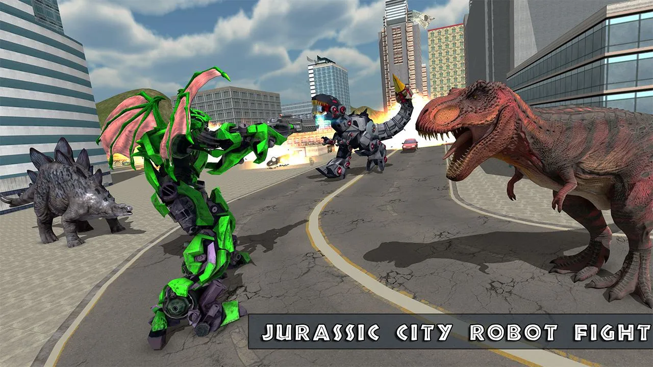 Dragon Robot Transform Game | Indus Appstore | Screenshot