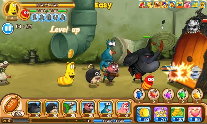 Larva Heroes: Lavengers | Indus Appstore | Screenshot