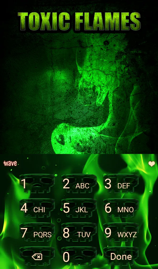 Toxic Flames Wallpaper | Indus Appstore | Screenshot