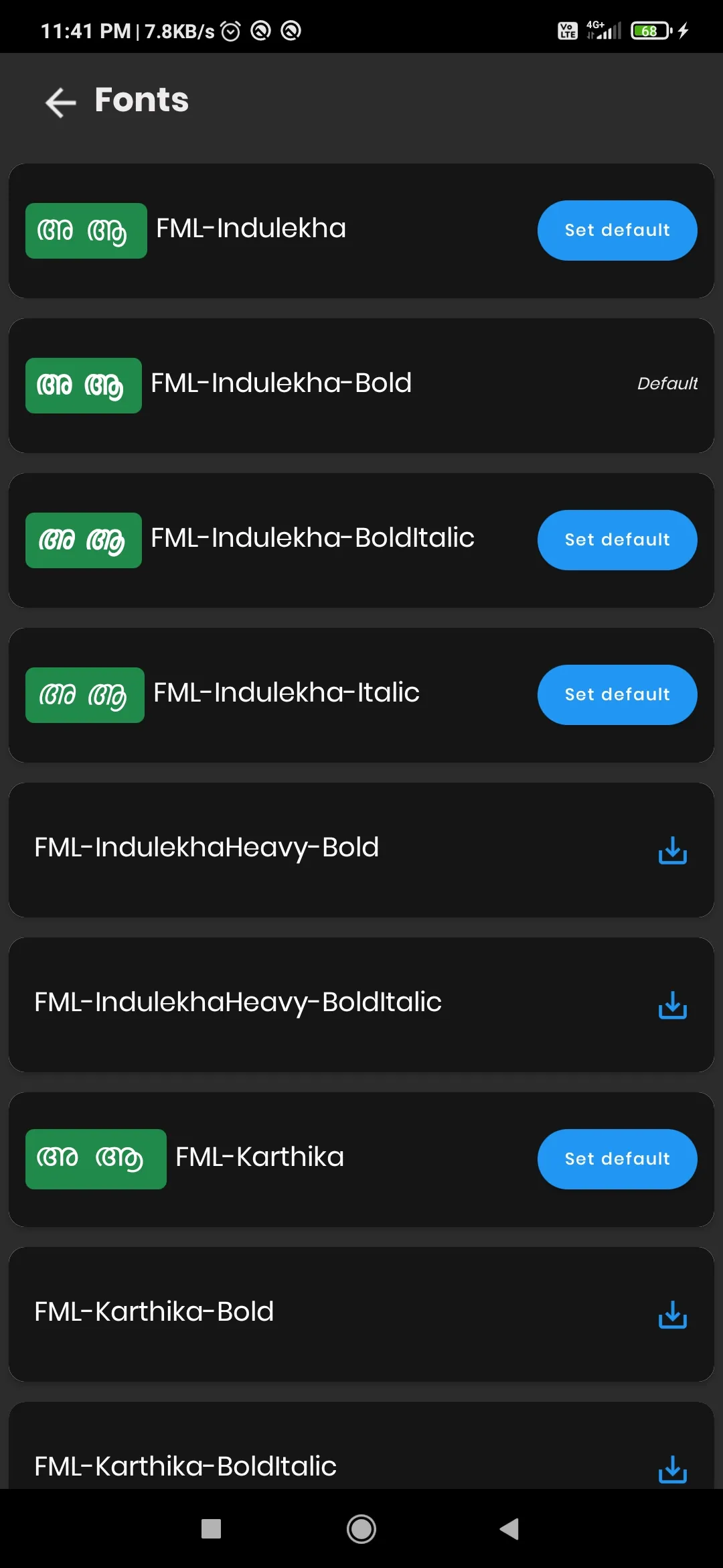 Malayalam - FML Converter | Indus Appstore | Screenshot