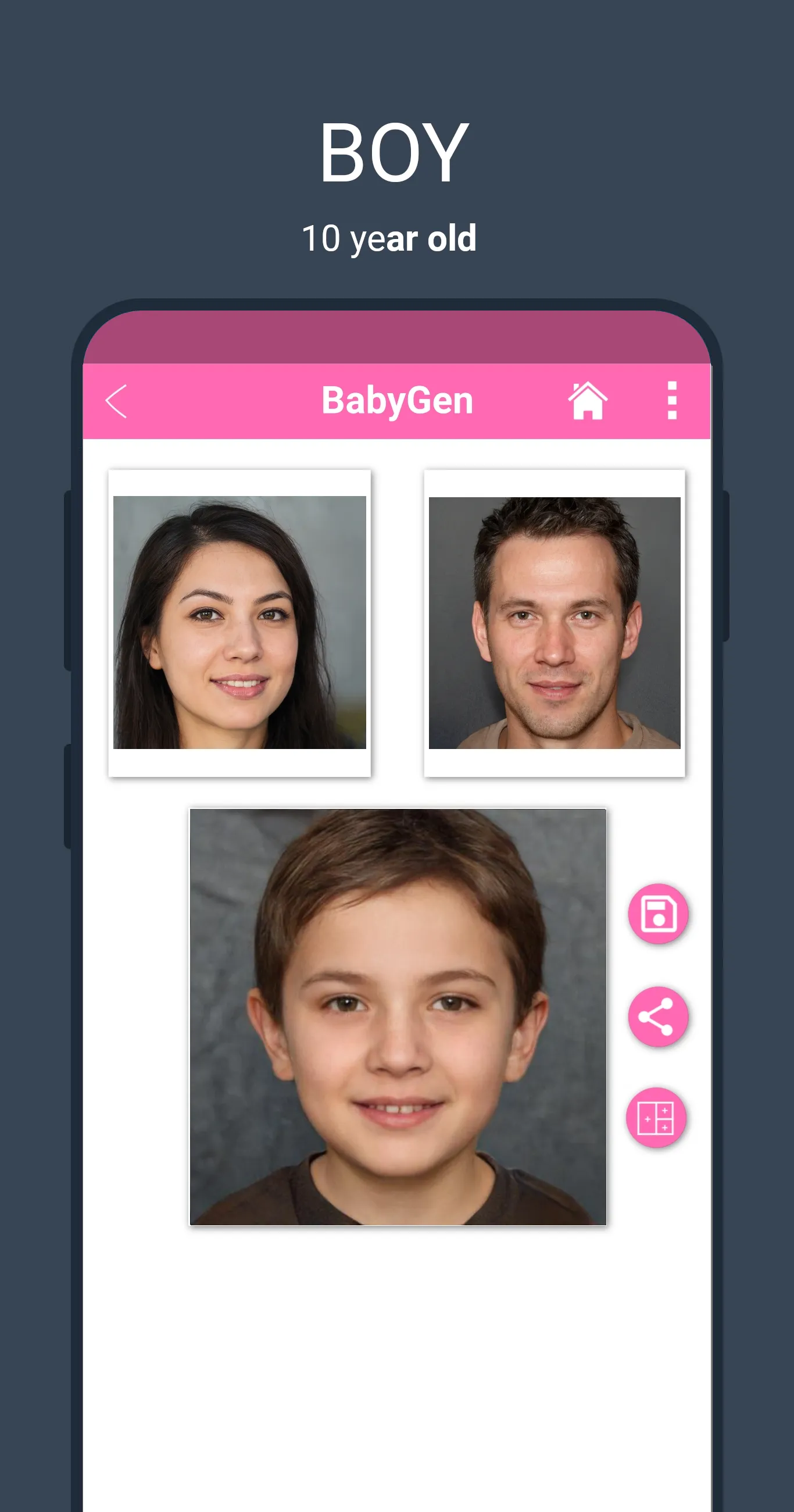 BabyGen  - Predict Baby Face | Indus Appstore | Screenshot