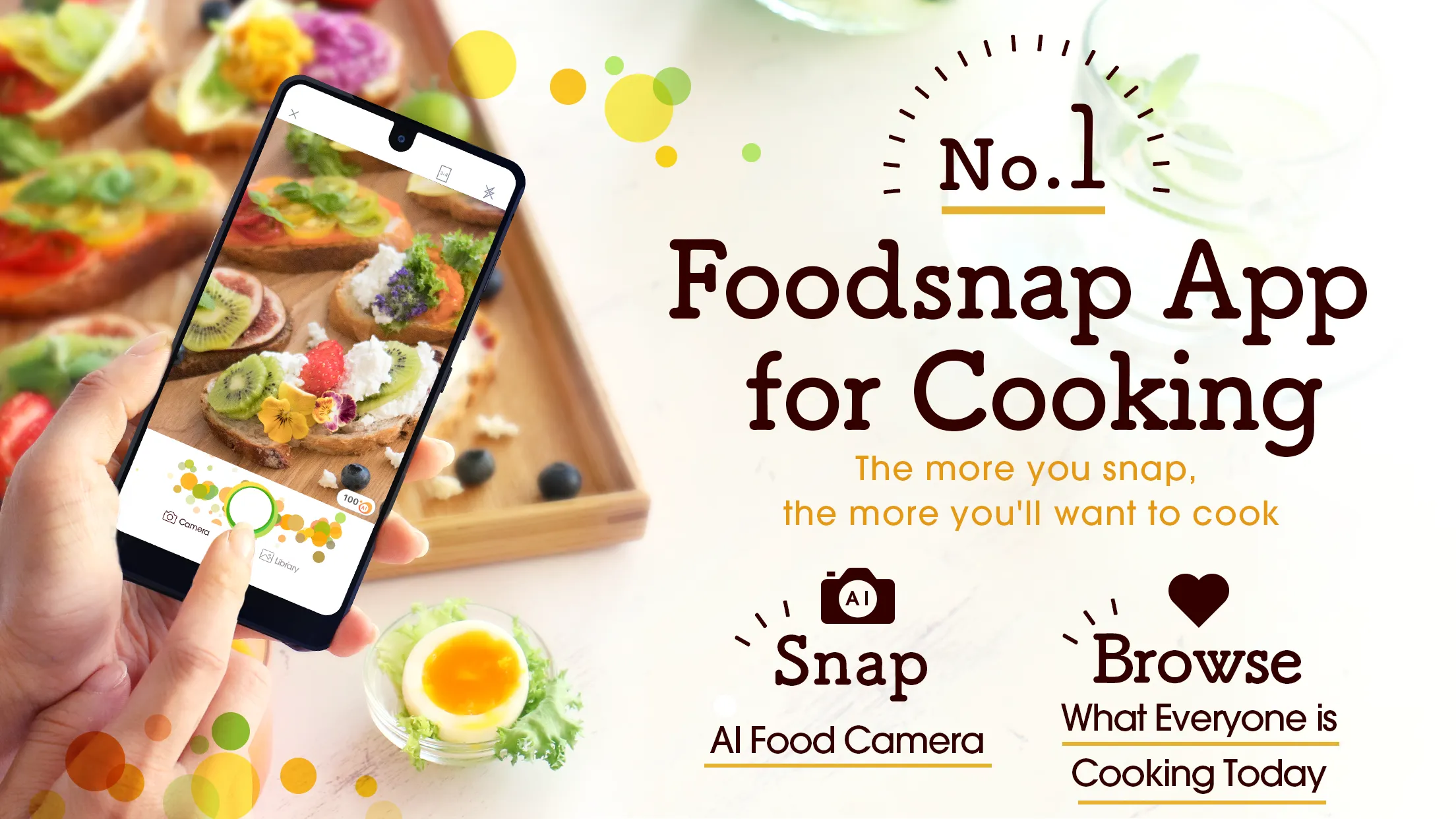 Snapdish Food Camera & Recipes | Indus Appstore | Screenshot