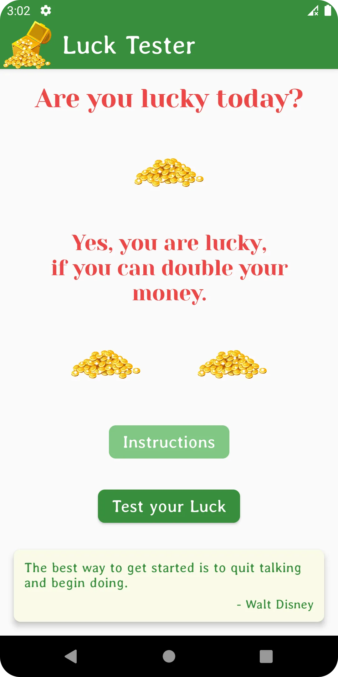 Luck Tester | Indus Appstore | Screenshot