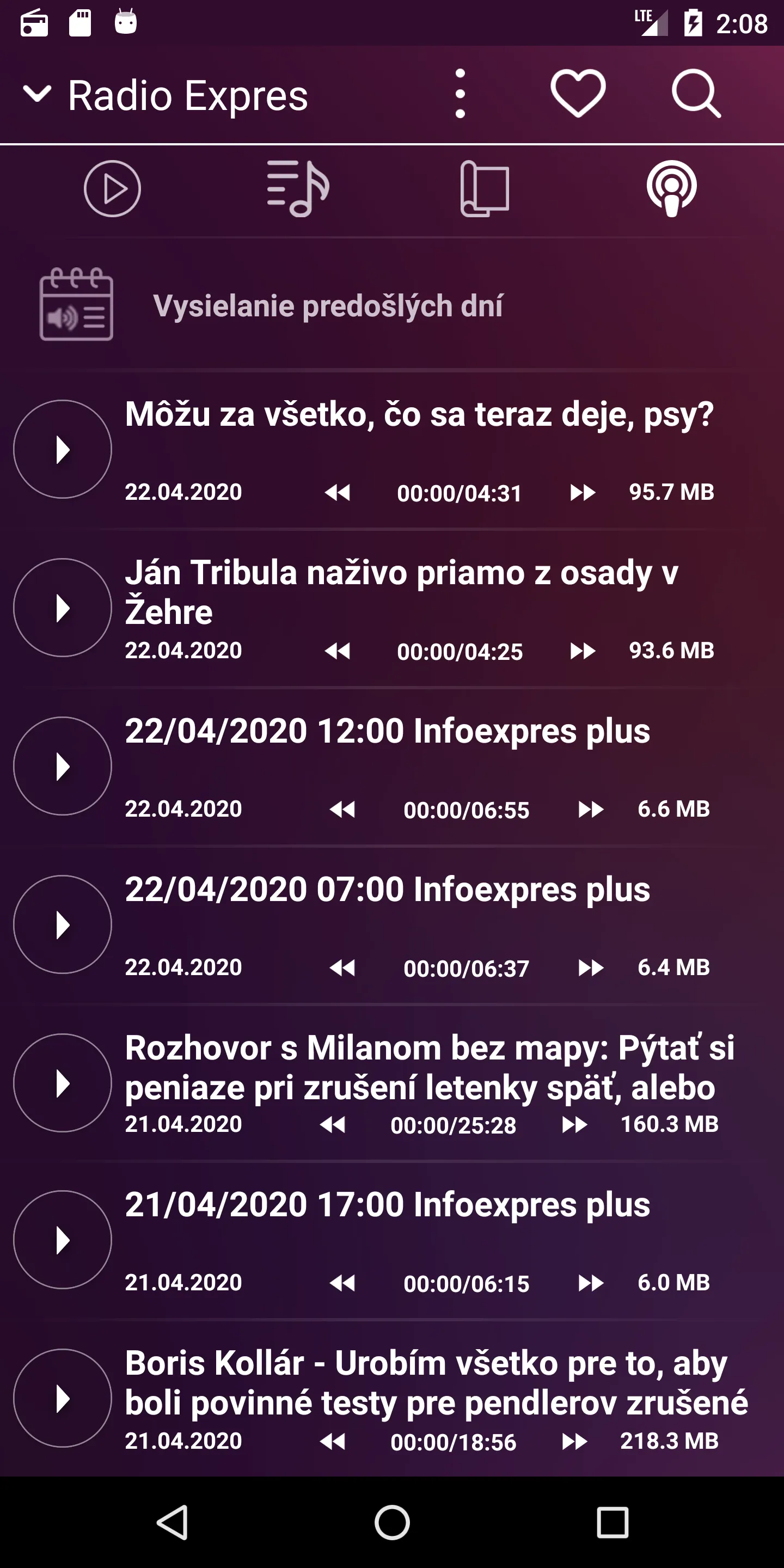 MyOnlineRadio - SK - Slovensko | Indus Appstore | Screenshot