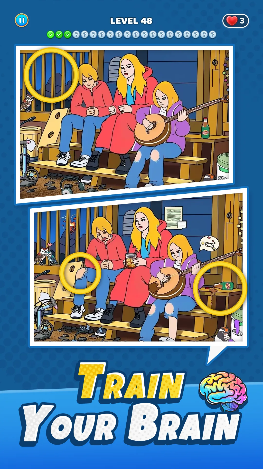 Detective Difference: Spot Fun | Indus Appstore | Screenshot