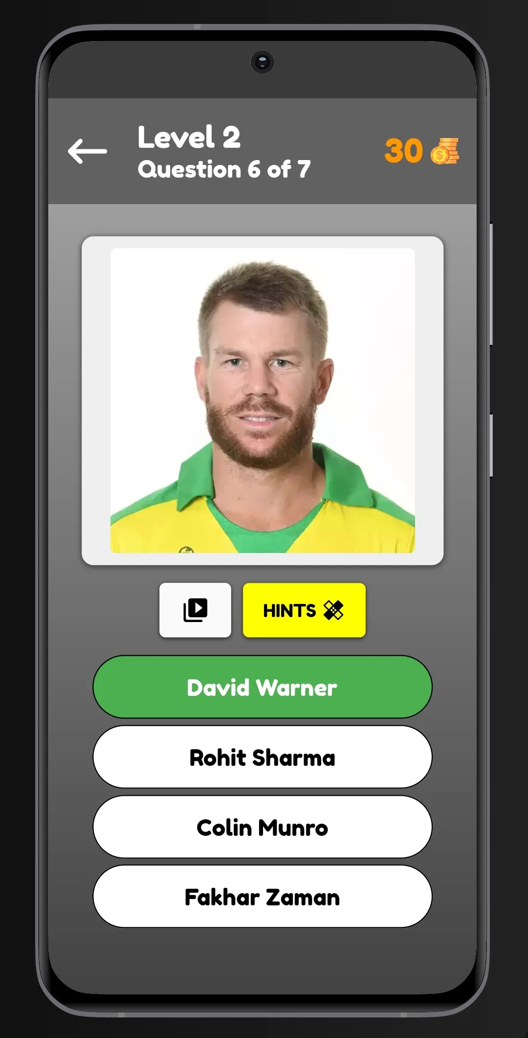 Cricket Quiz | Indus Appstore | Screenshot