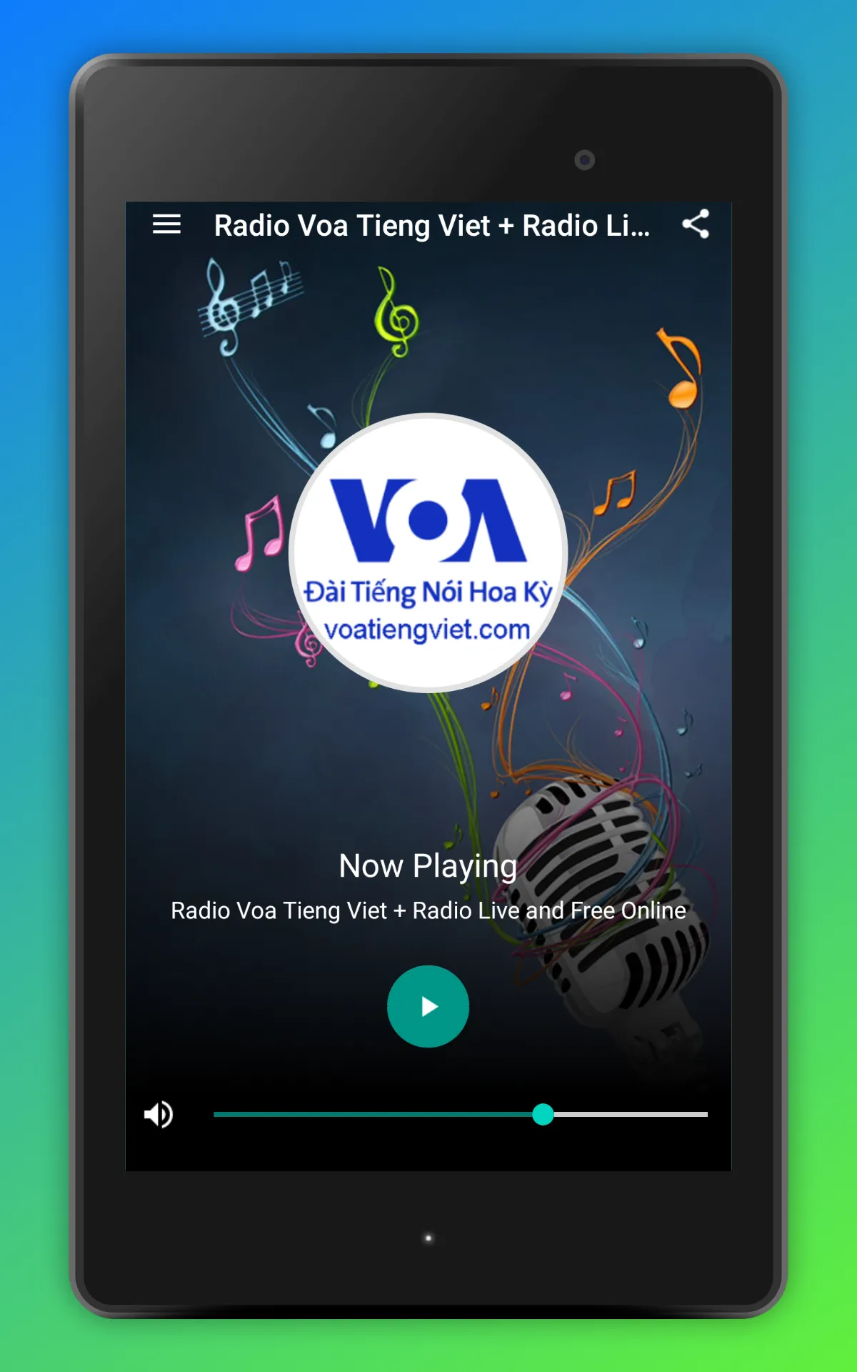 Radio Voa Tieng Viet App USA | Indus Appstore | Screenshot