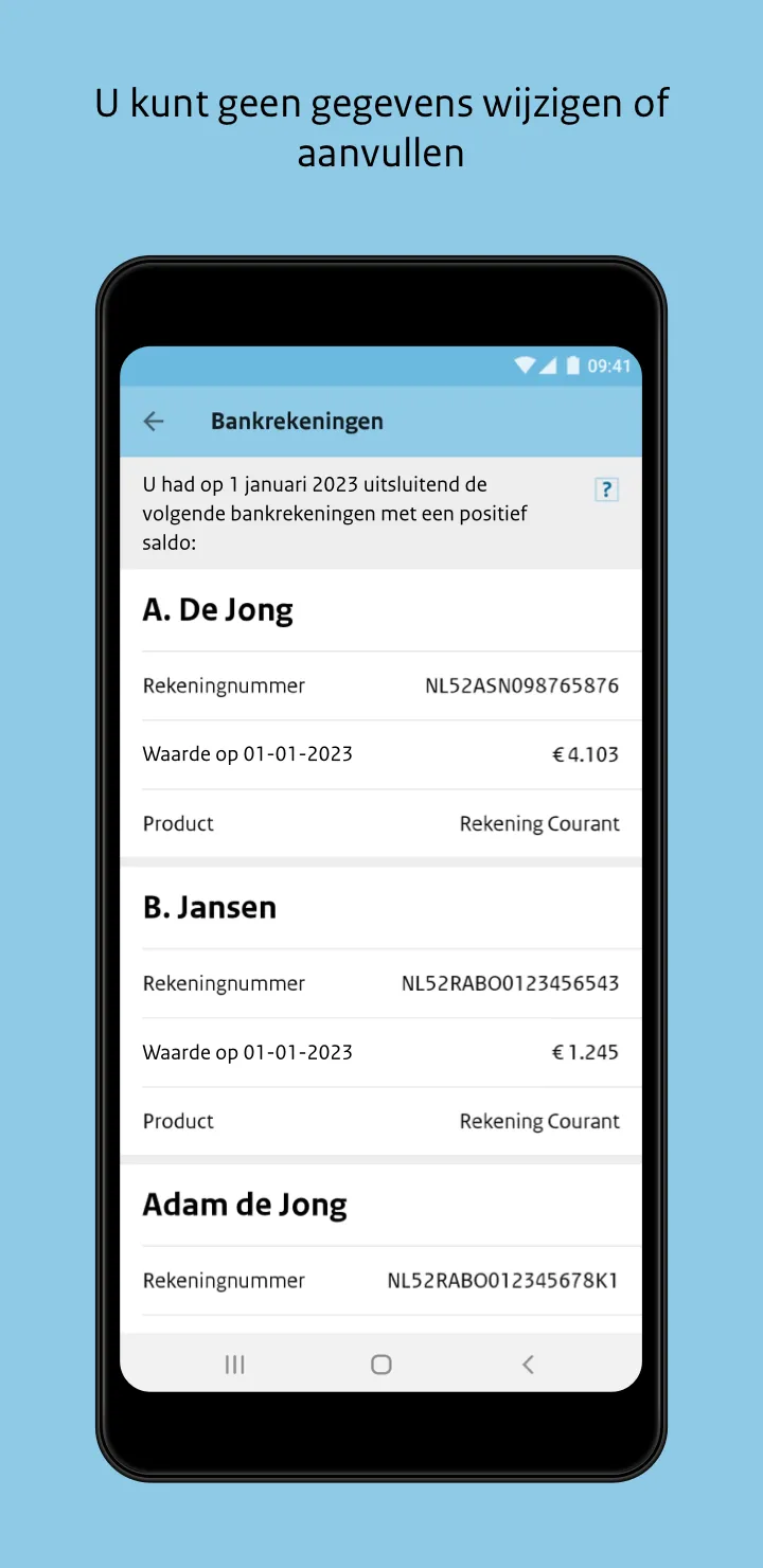 Aangifte Inkomstenbelasting | Indus Appstore | Screenshot