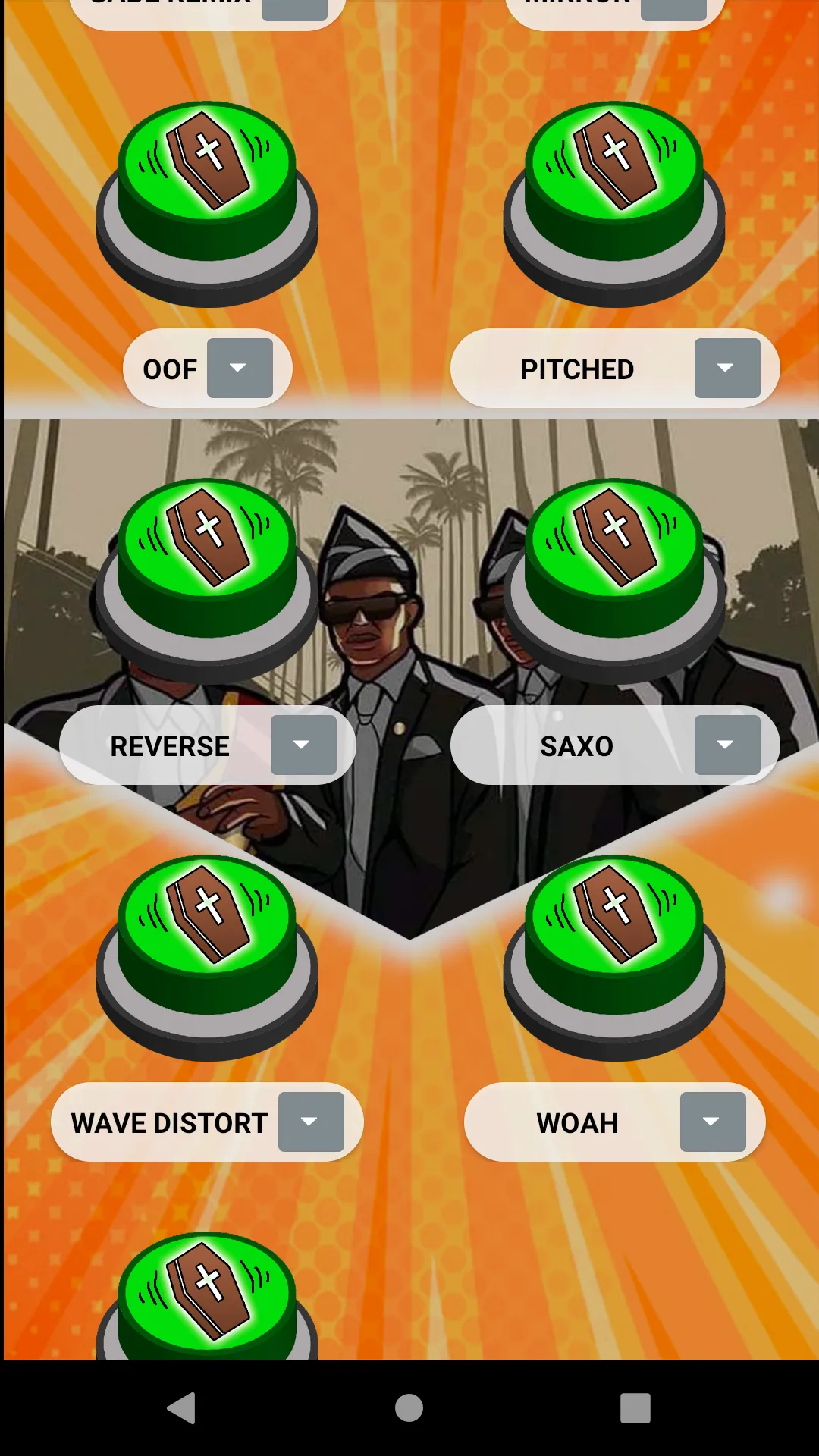 Coffin Dance Meme Soundboard | Indus Appstore | Screenshot