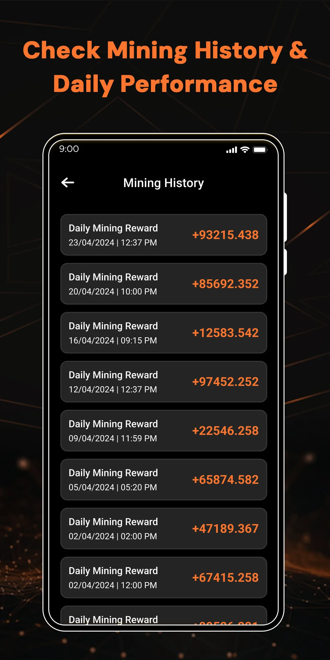 Bitcoin miner BTC cloud mining | Indus Appstore | Screenshot