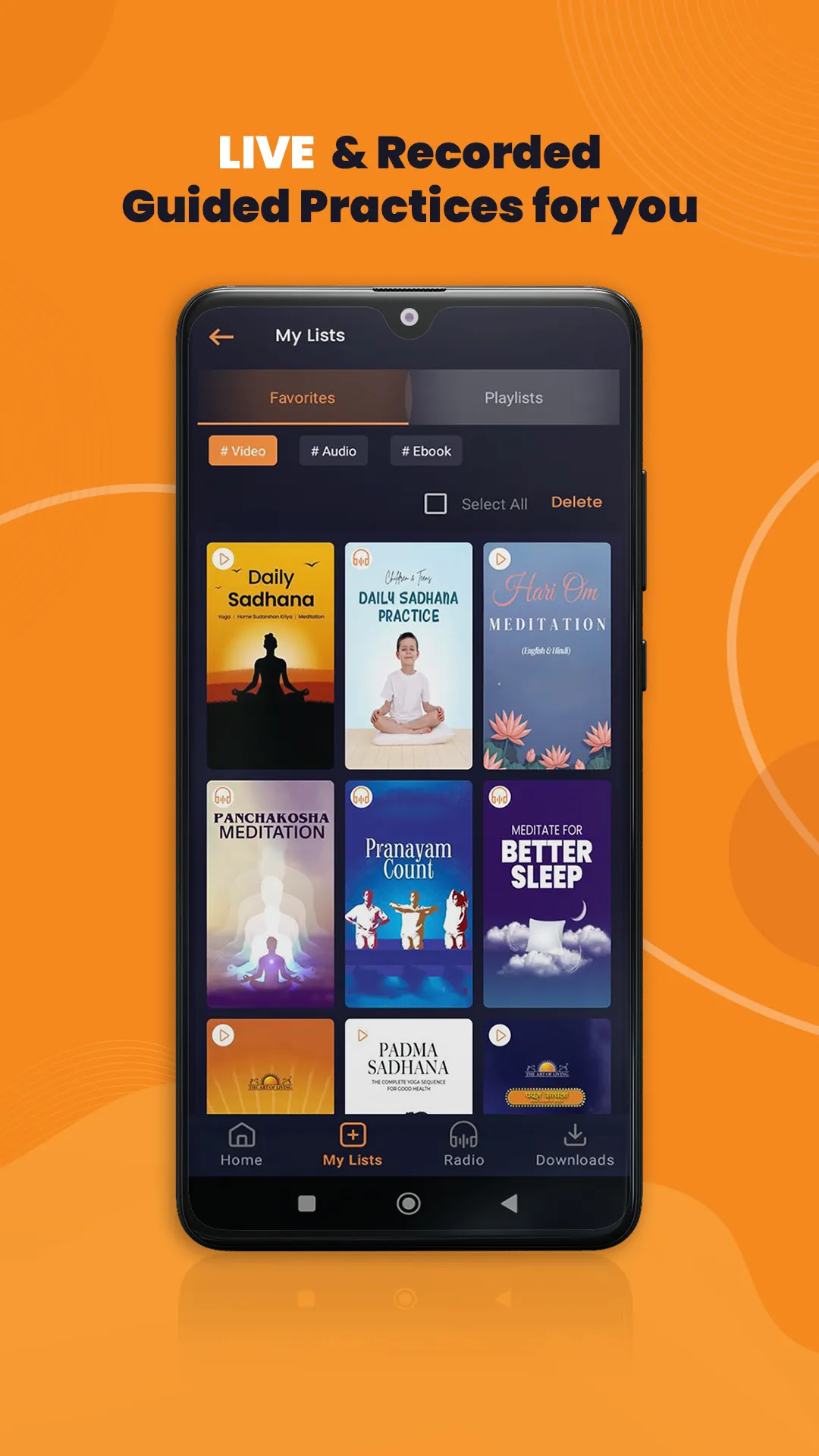 Art of Living: Meditation,Yoga | Indus Appstore | Screenshot