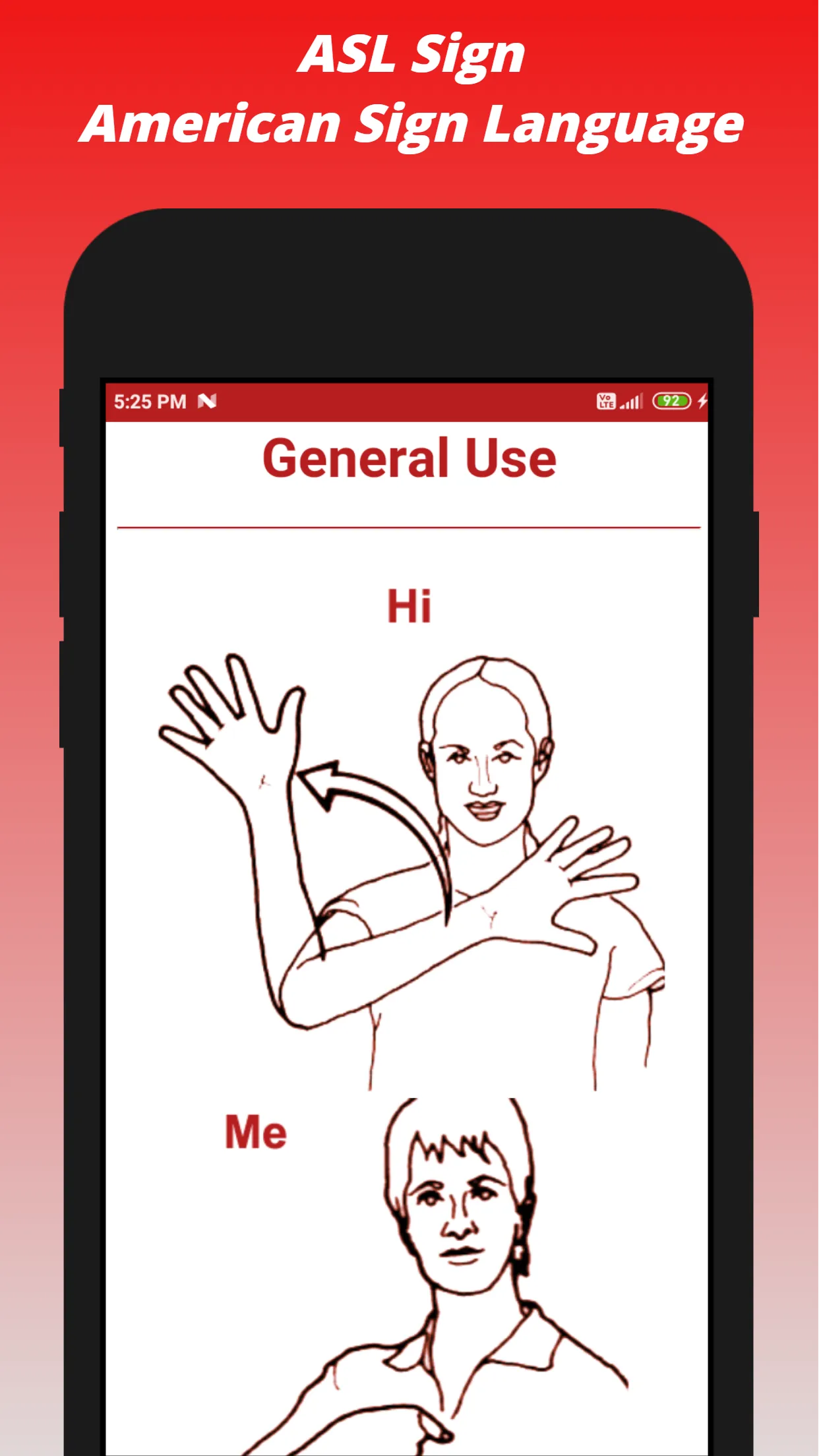 ASL American Sign Language | Indus Appstore | Screenshot