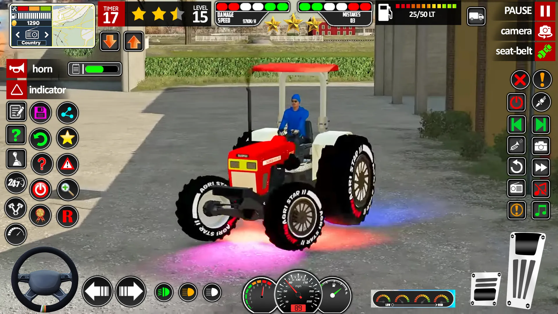 Offroad Tractor Driving Games | Indus Appstore | Screenshot