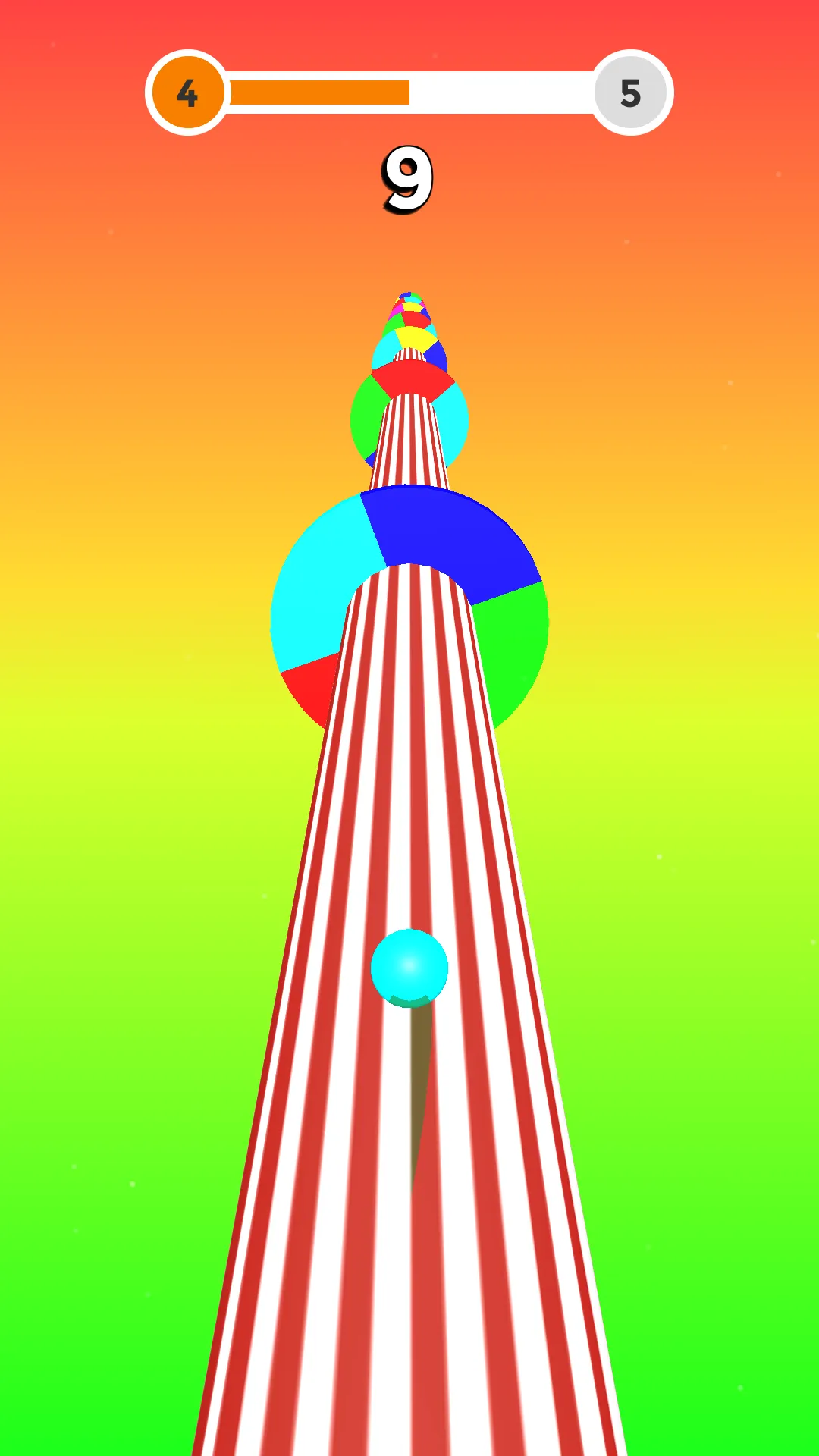 Helix Race 3D : Color Ball Run | Indus Appstore | Screenshot