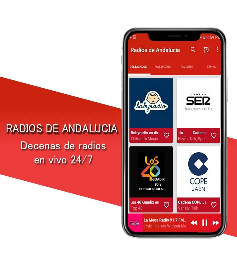 Radios de Andalucia | Indus Appstore | Screenshot