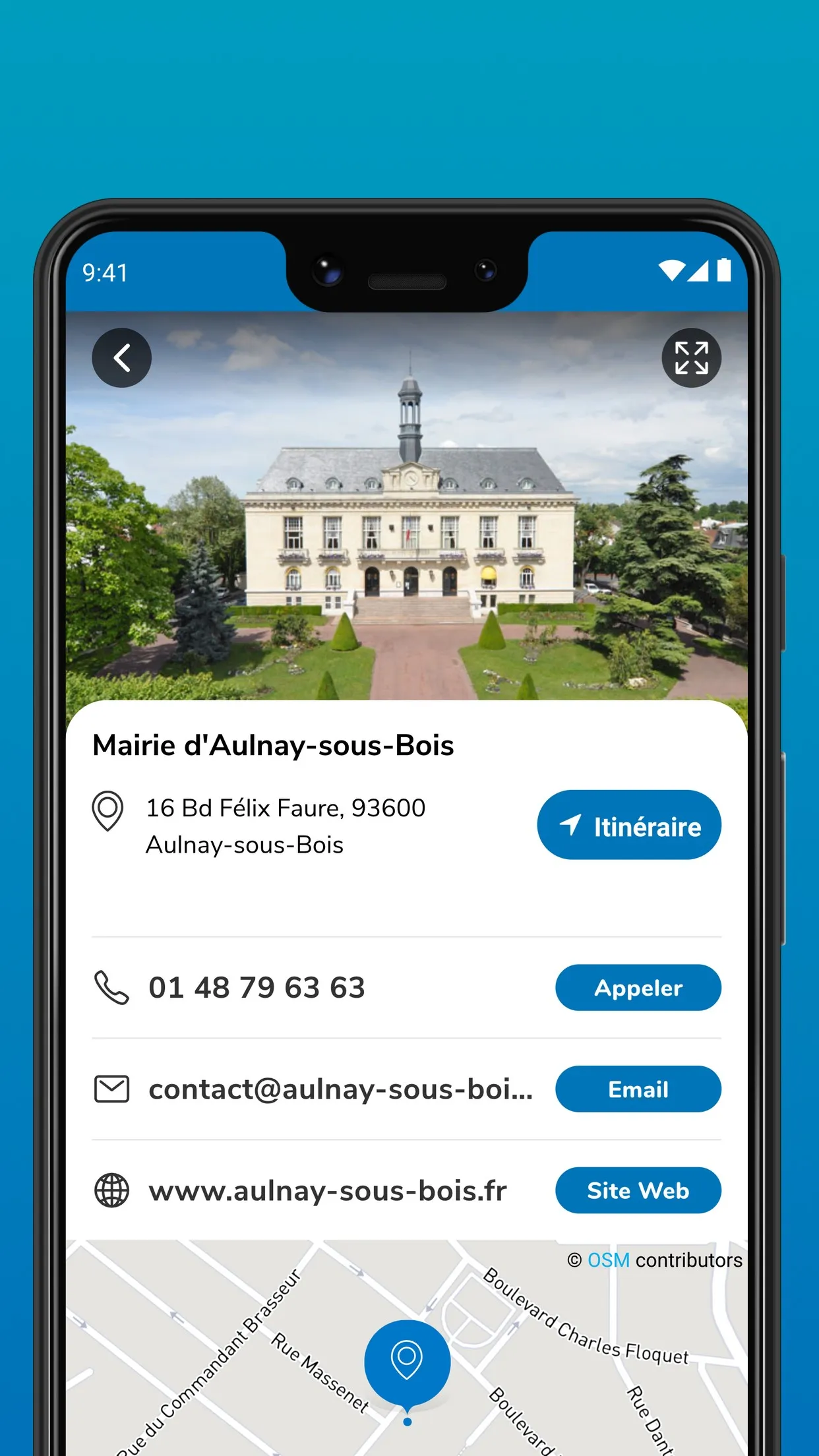 Ville d’Aulnay-sous-Bois | Indus Appstore | Screenshot