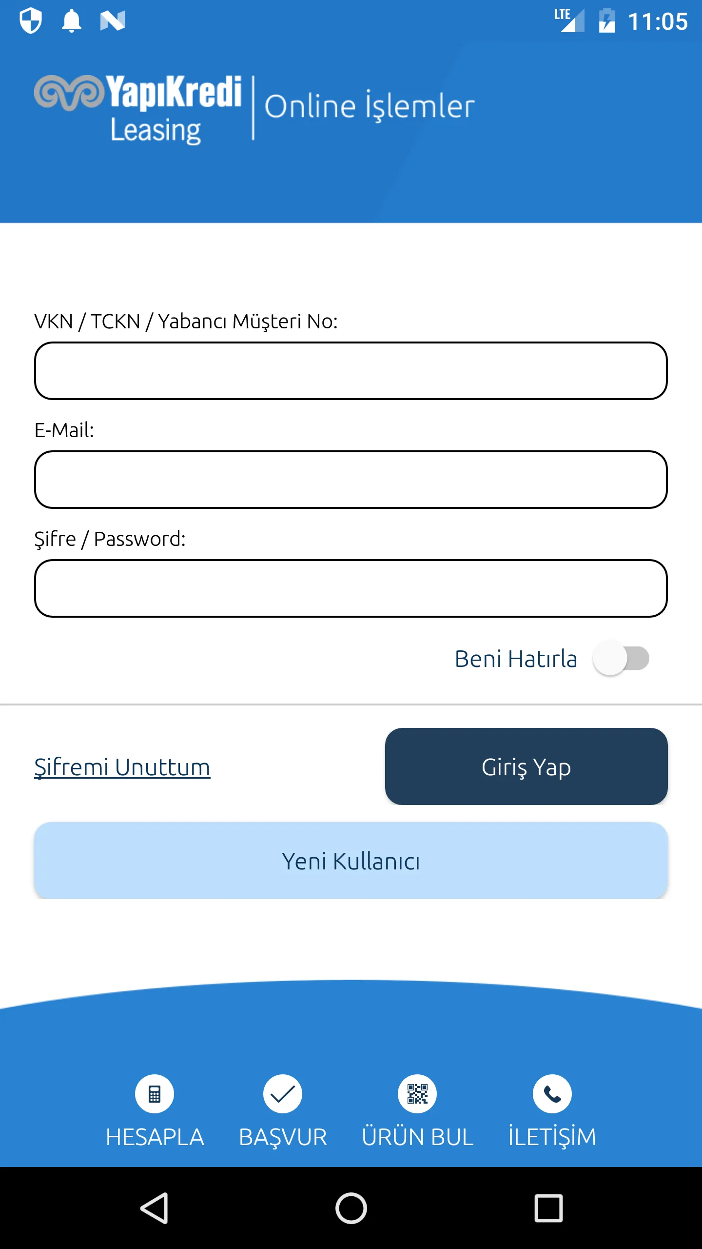 Yapıkredi Leasing Mobil | Indus Appstore | Screenshot