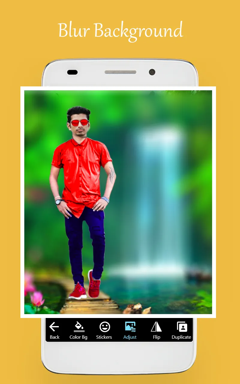 Waterfall photo editor frames | Indus Appstore | Screenshot