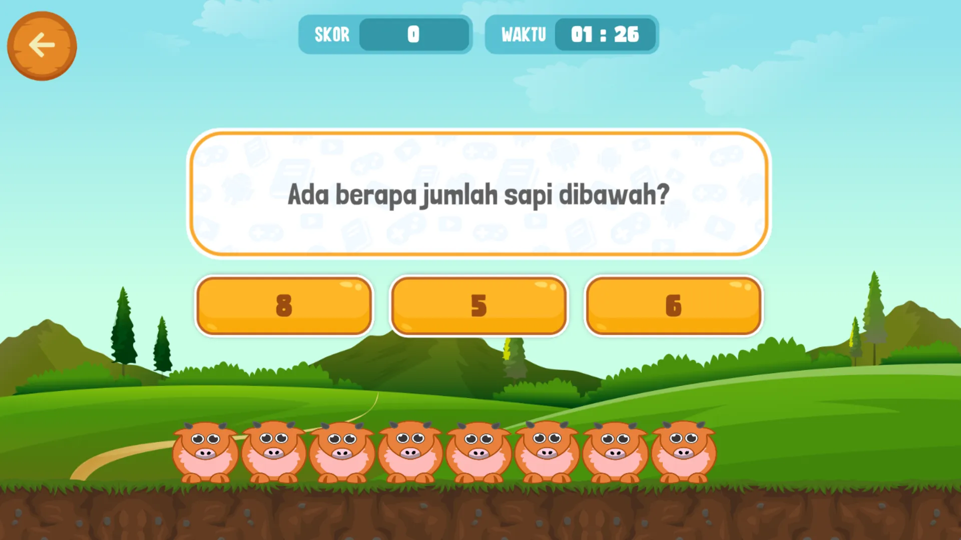 Belajar Berhitung Mr. Moo | Indus Appstore | Screenshot