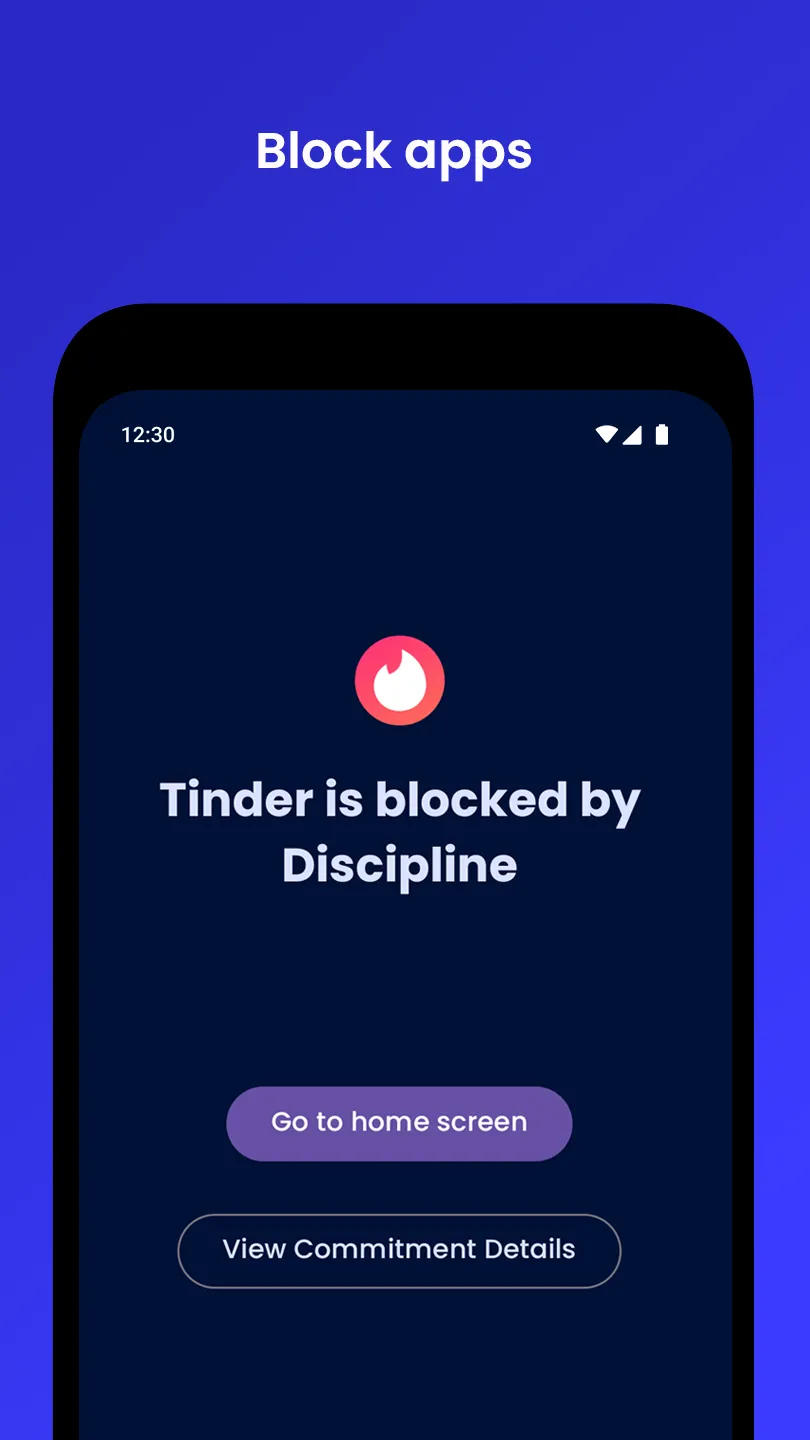 Discipline: Block App & Commit | Indus Appstore | Screenshot