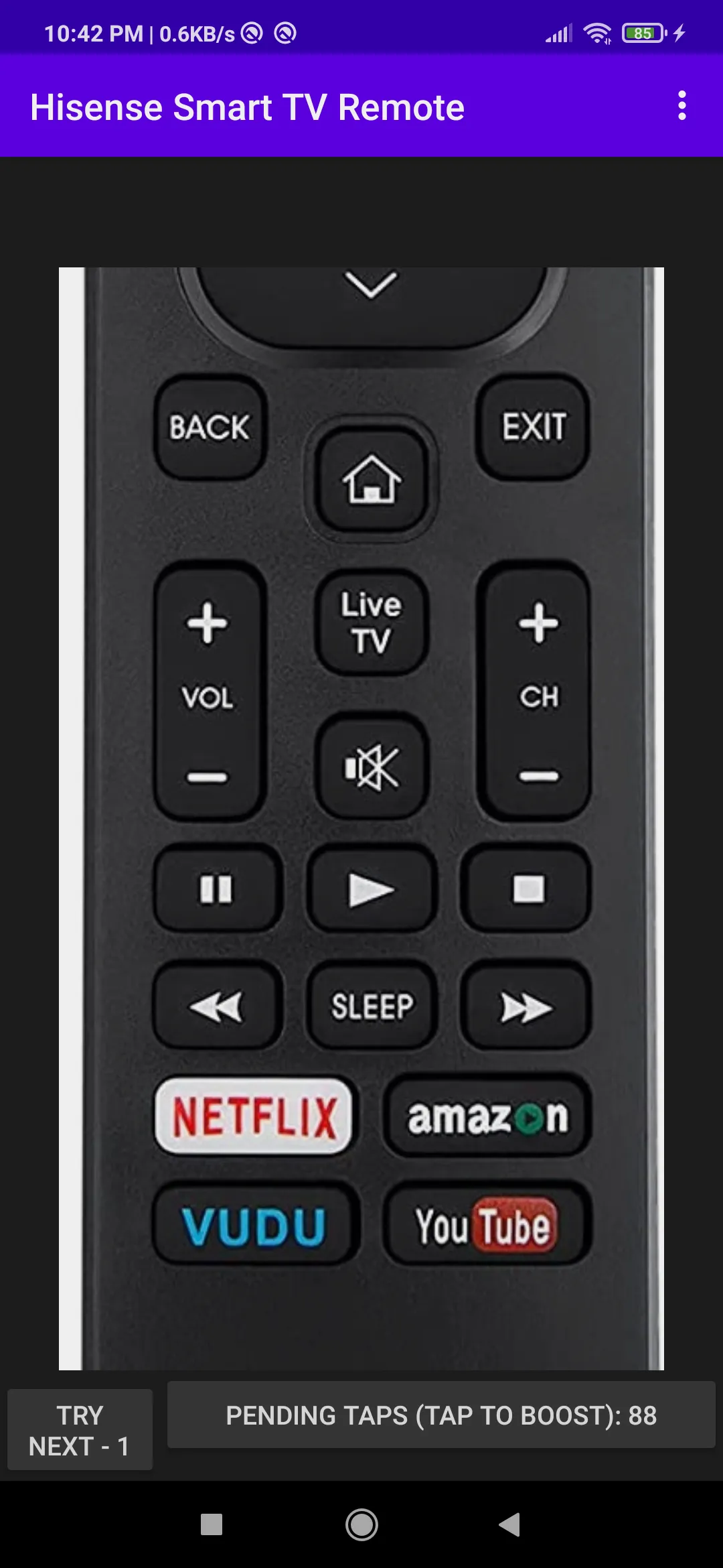 Hisense Smart Tv Remote | Indus Appstore | Screenshot