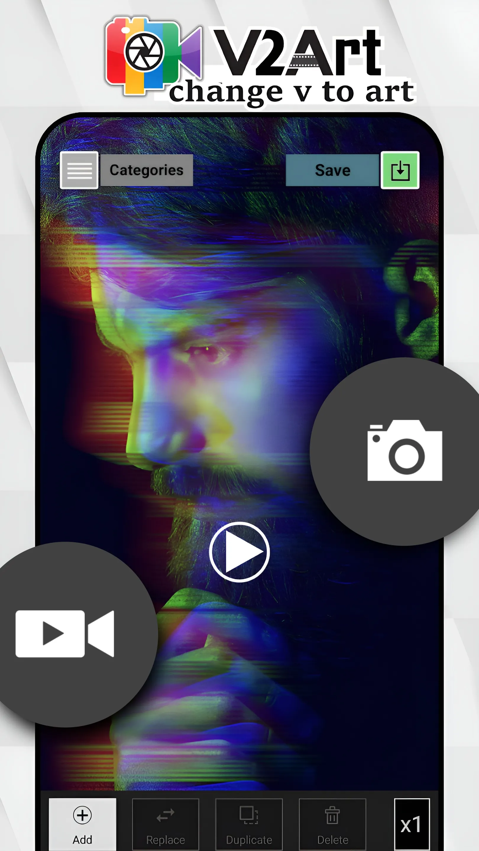 V2Art: Video Effects & Filters | Indus Appstore | Screenshot