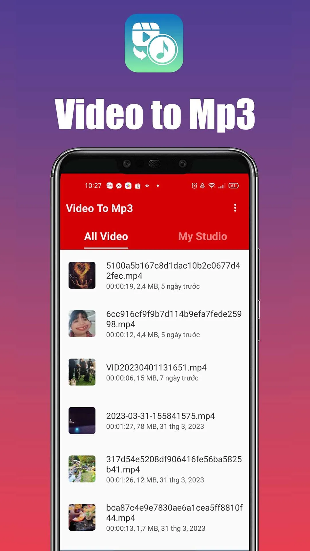 Video To Mp3, Video To Audio | Indus Appstore | Screenshot