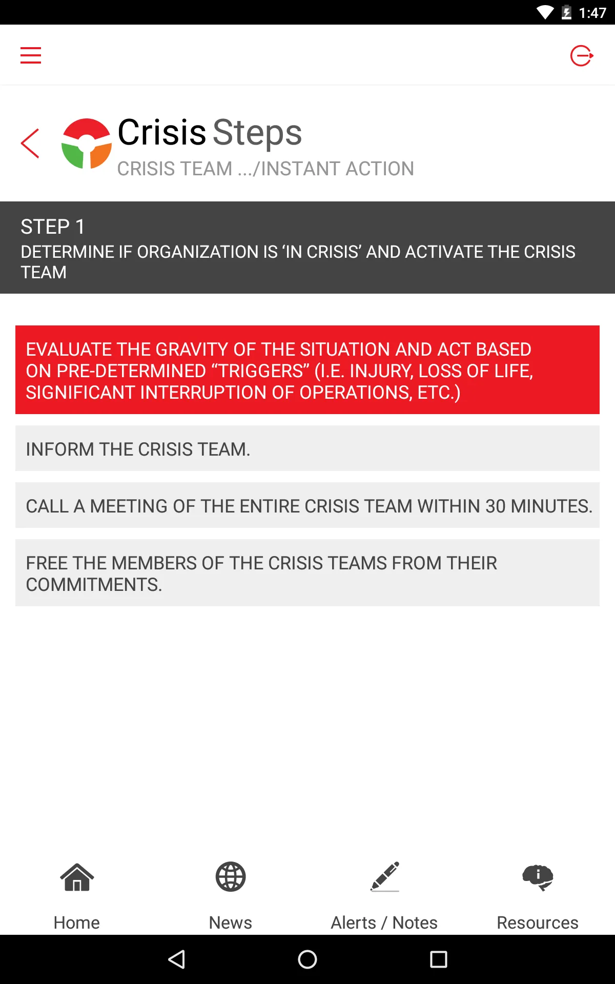 CrisisDriver | Indus Appstore | Screenshot