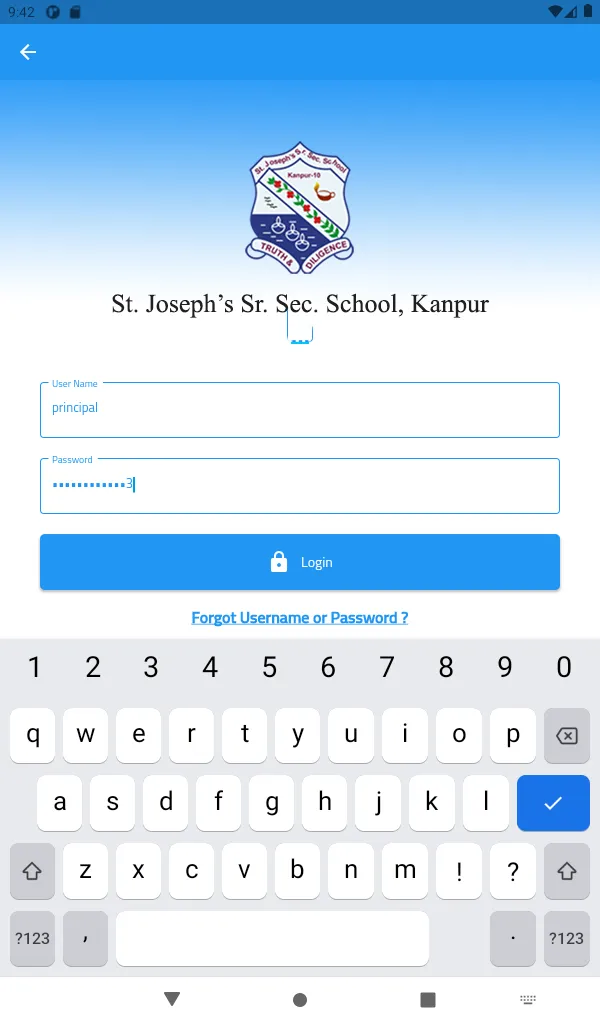 St. Joseph's School, Kanpur | Indus Appstore | Screenshot