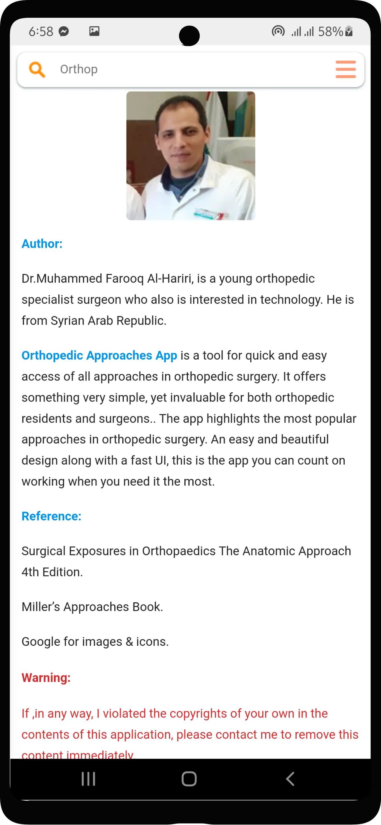 Orthopedic Surgical Approaches | Indus Appstore | Screenshot