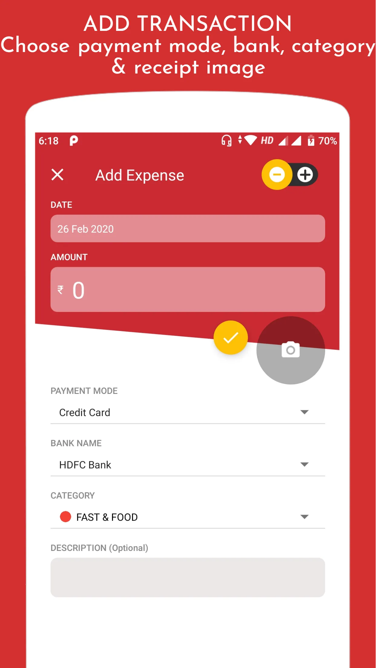 Daily Income Expense Manager | Indus Appstore | Screenshot