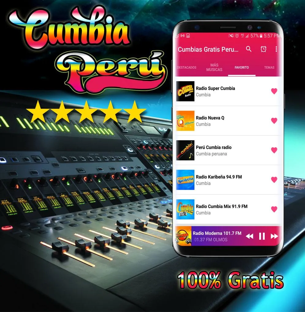 Cumbias Peruanas | Indus Appstore | Screenshot