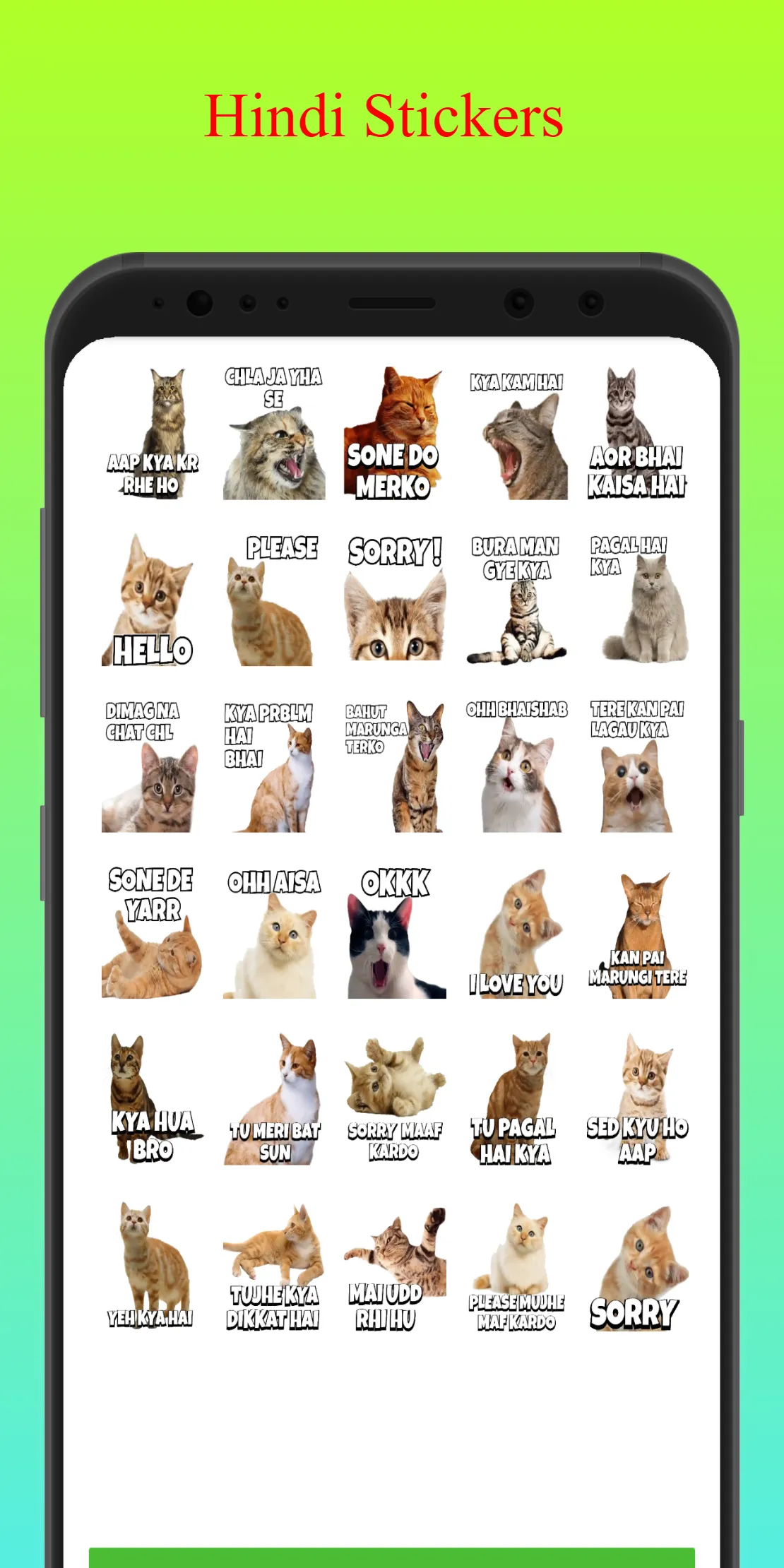 Funny Cat Stickers - WASticker | Indus Appstore | Screenshot