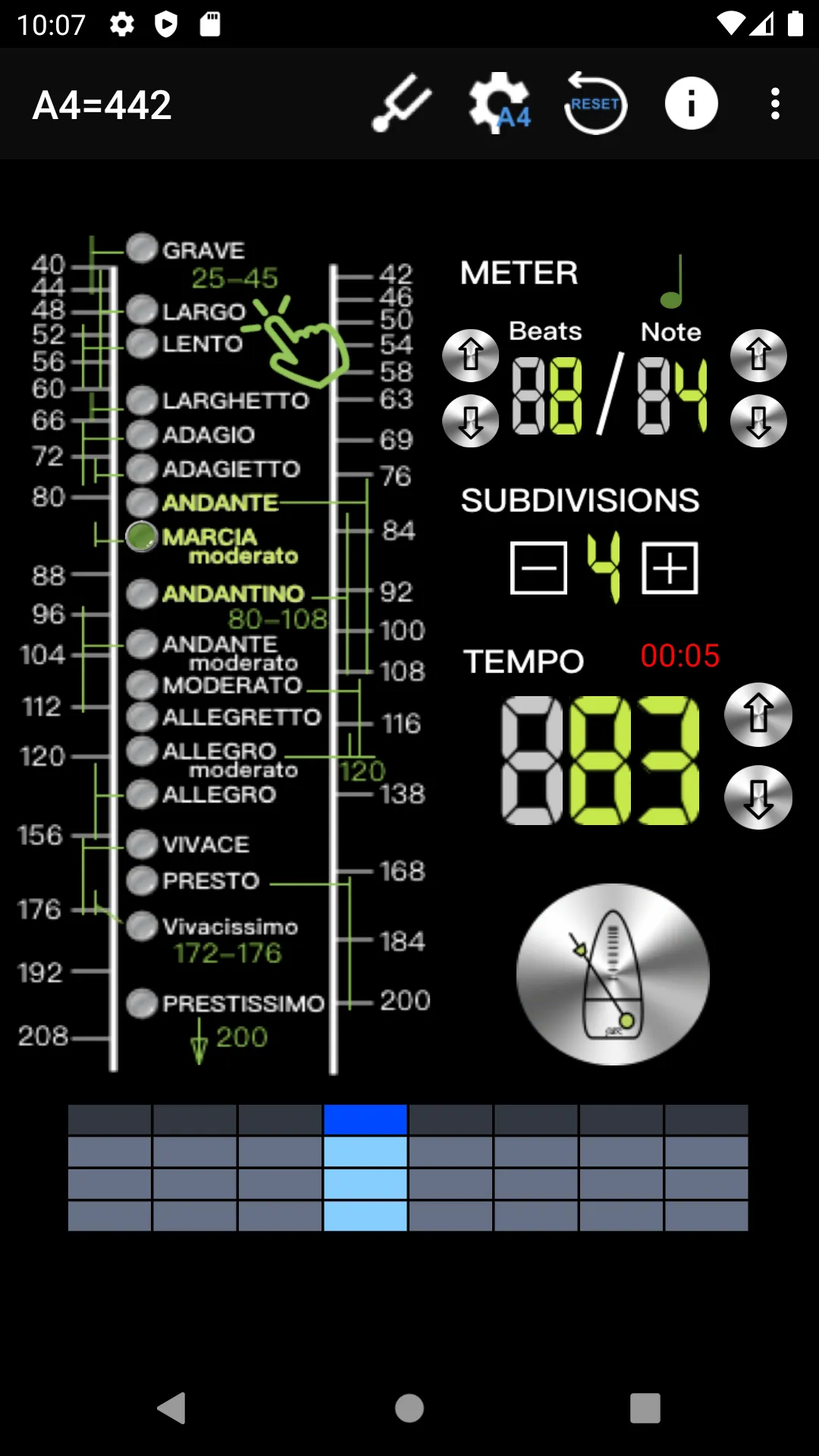 Flute Tuner & Metronome | Indus Appstore | Screenshot