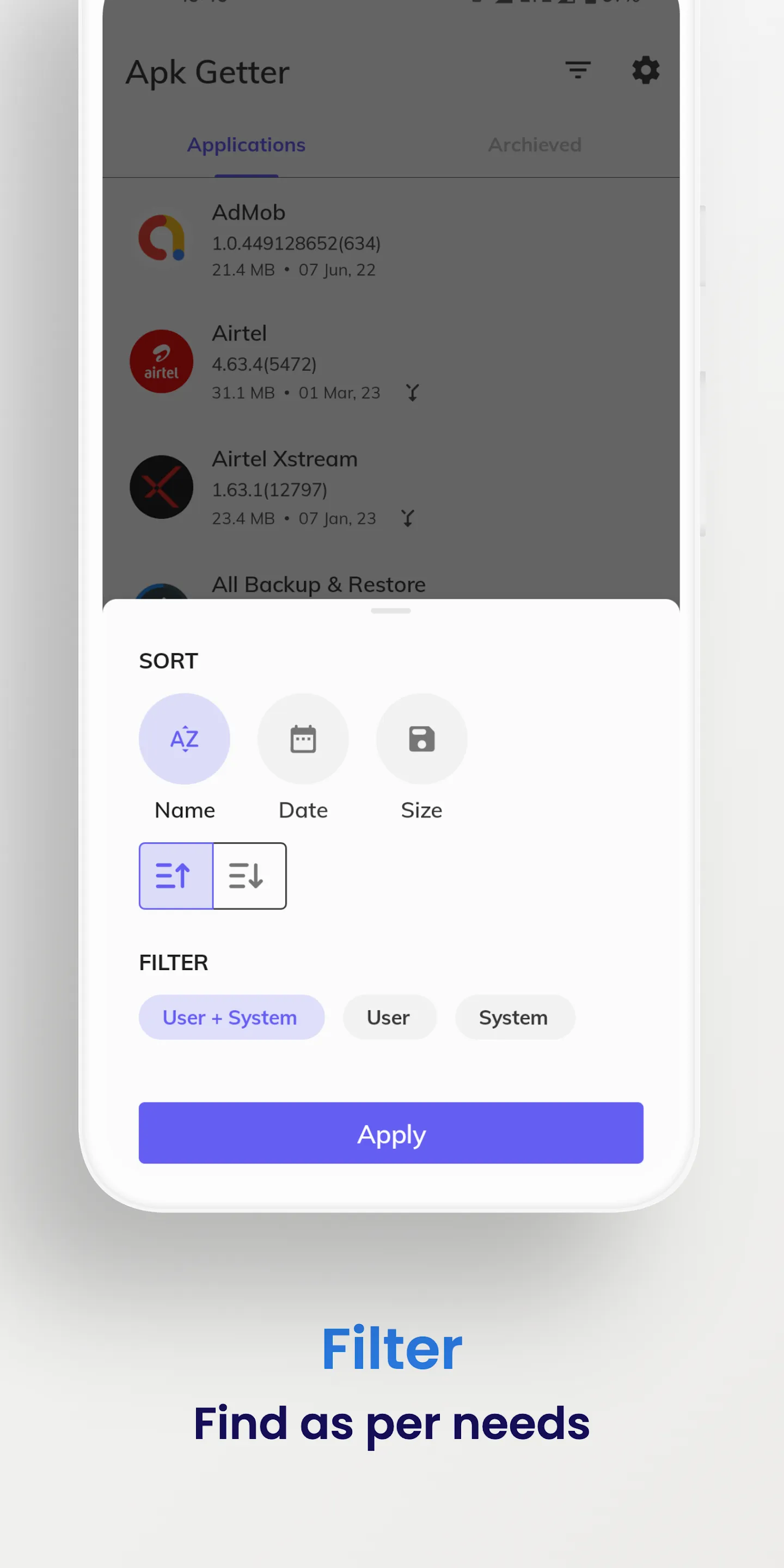 Apk Getter - Extractor | Indus Appstore | Screenshot