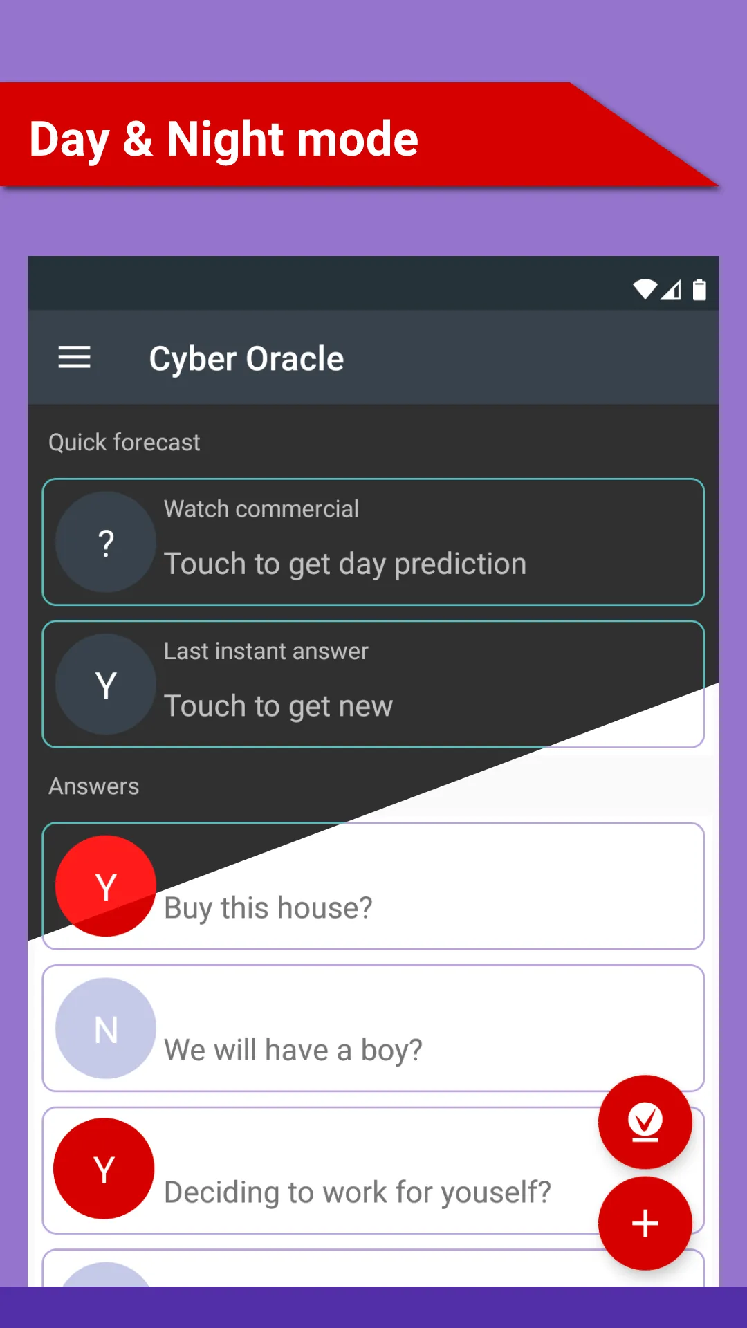 Cyber Oracle - Yes / No | Indus Appstore | Screenshot