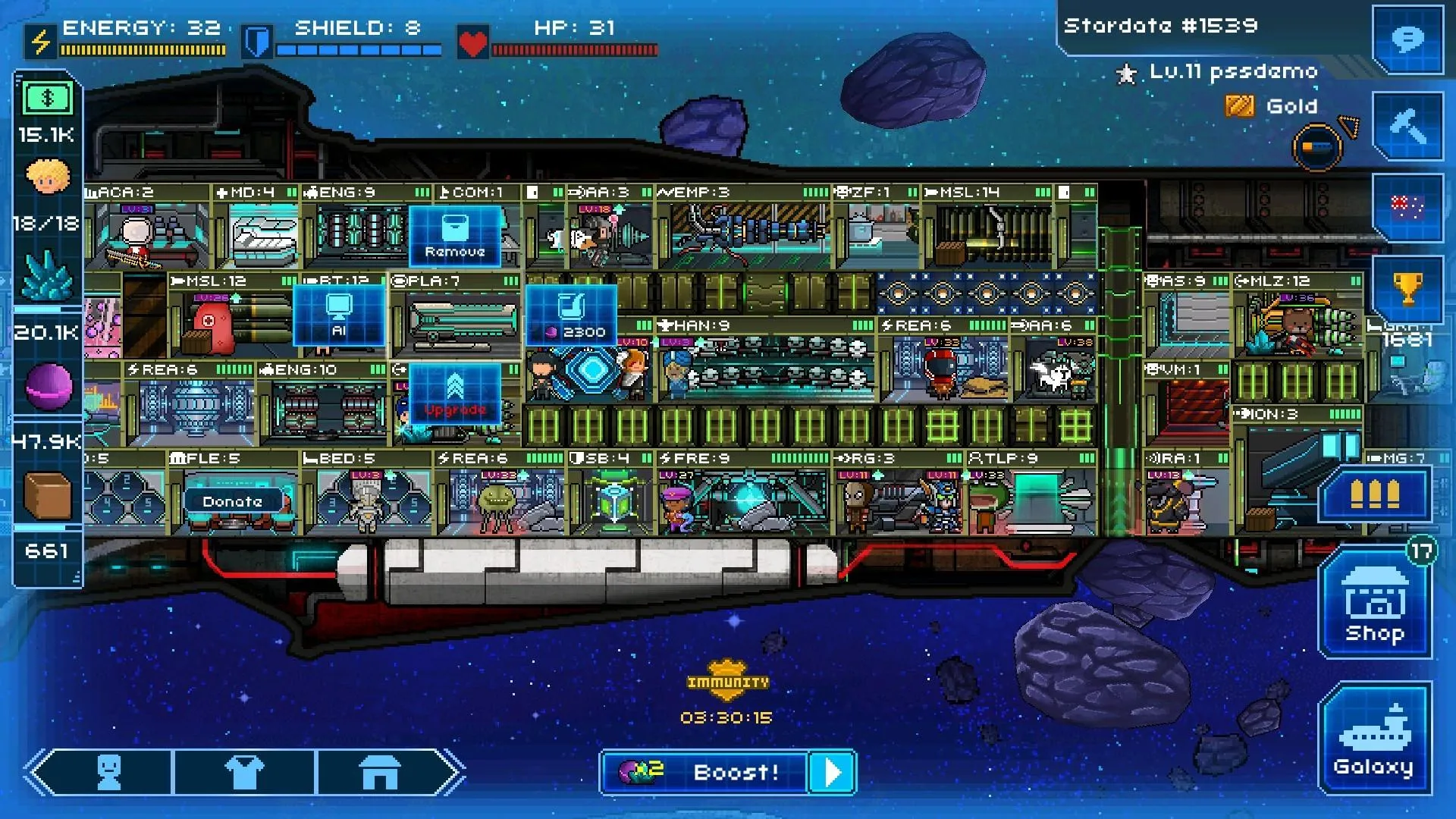 Pixel Starships™ | Indus Appstore | Screenshot