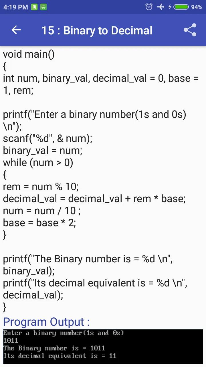 Learn C Programming | Indus Appstore | Screenshot