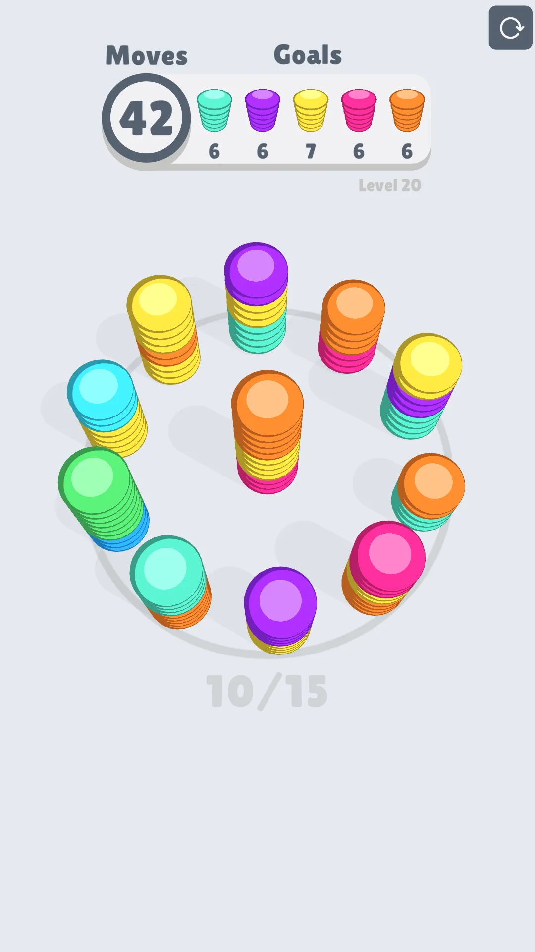 Stack Up Circle | Indus Appstore | Screenshot