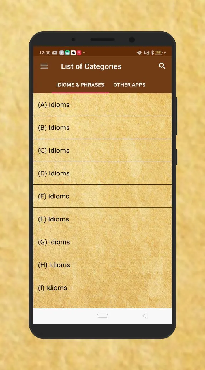 Idioms & Phrases in English | Indus Appstore | Screenshot