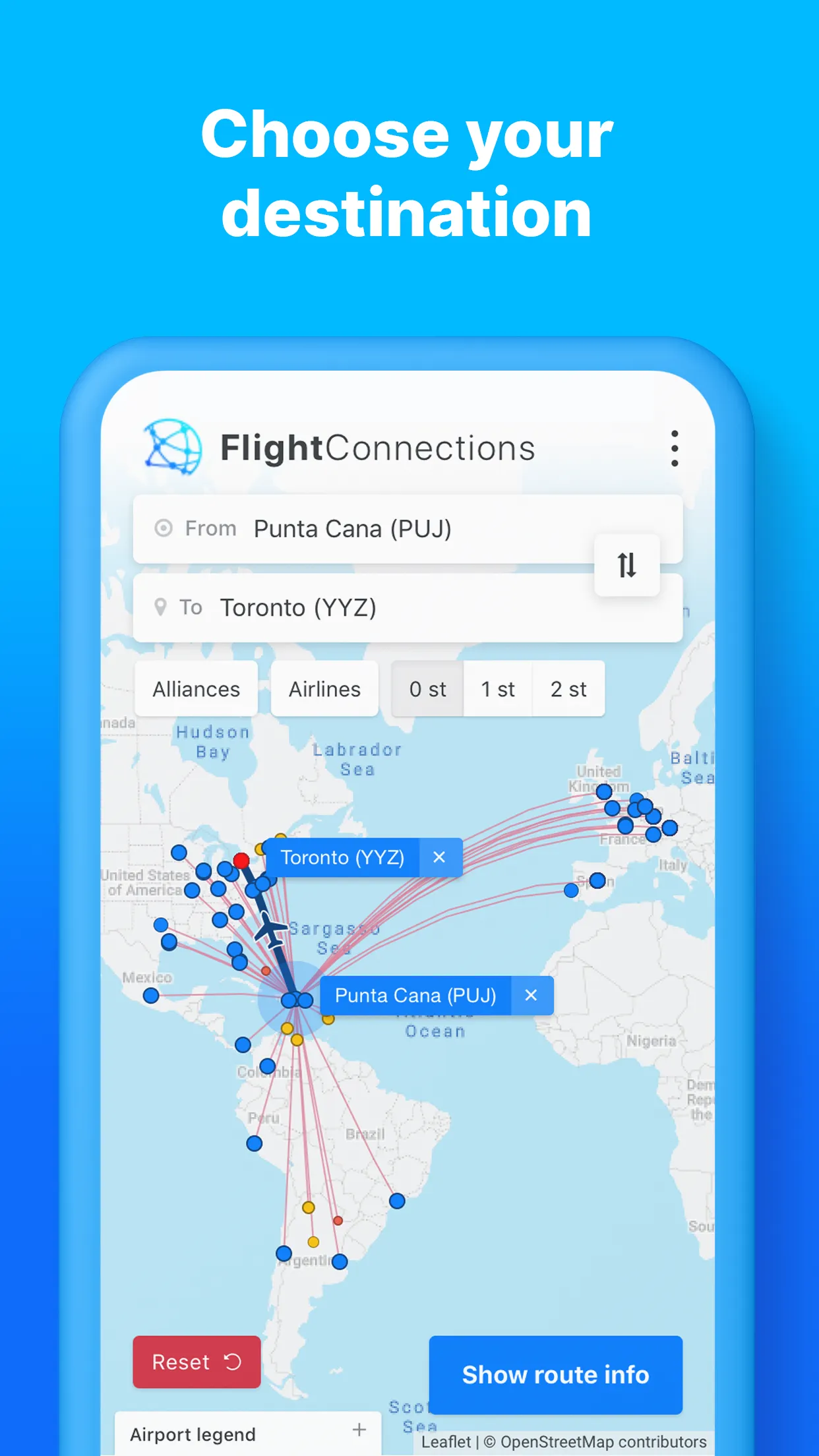 FlightConnections | Indus Appstore | Screenshot